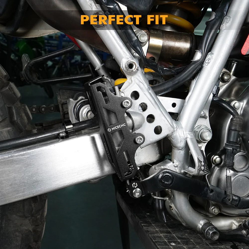 Rear Brake Pump Guard Cover Protector For Honda XR650L 1993-2024 XR600R 1993-2000 - Image 3