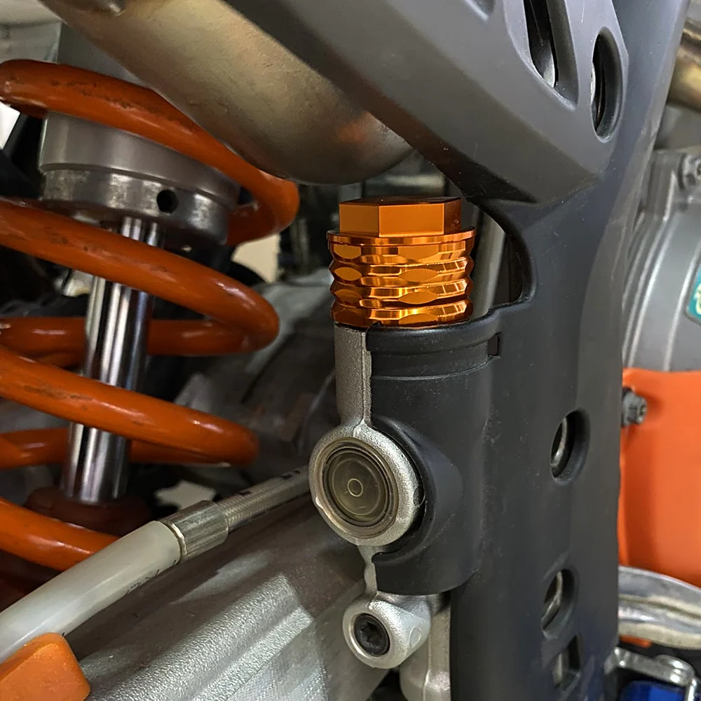KTM 125-500 Rear Brake Reservoir Extender Cap - Image 2