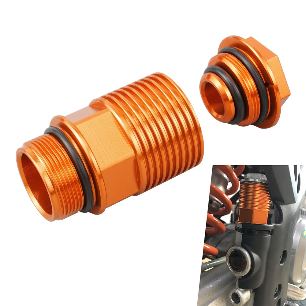 Rear Brake Reservoir Extender w/ Cap for KTM Husky Sherco - Image 2