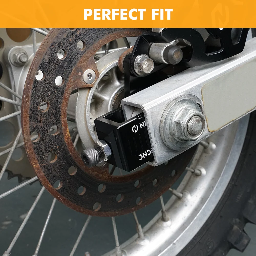 Rear Chain Adjuster Axle Block for Yamaha YZ80 YZ85 - Image 3