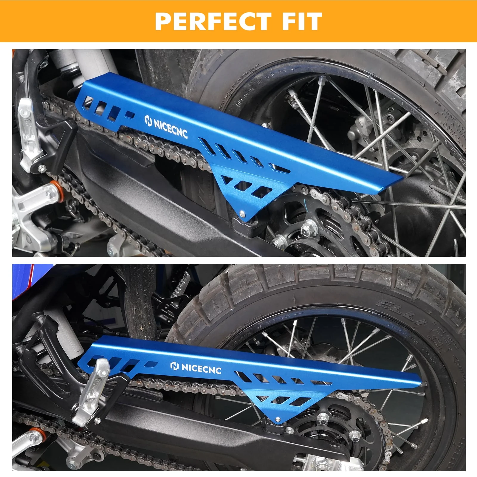 Rear Chain Guard For Yamaha XTZ 700 Tenere 700 2019-2024 - Image 3
