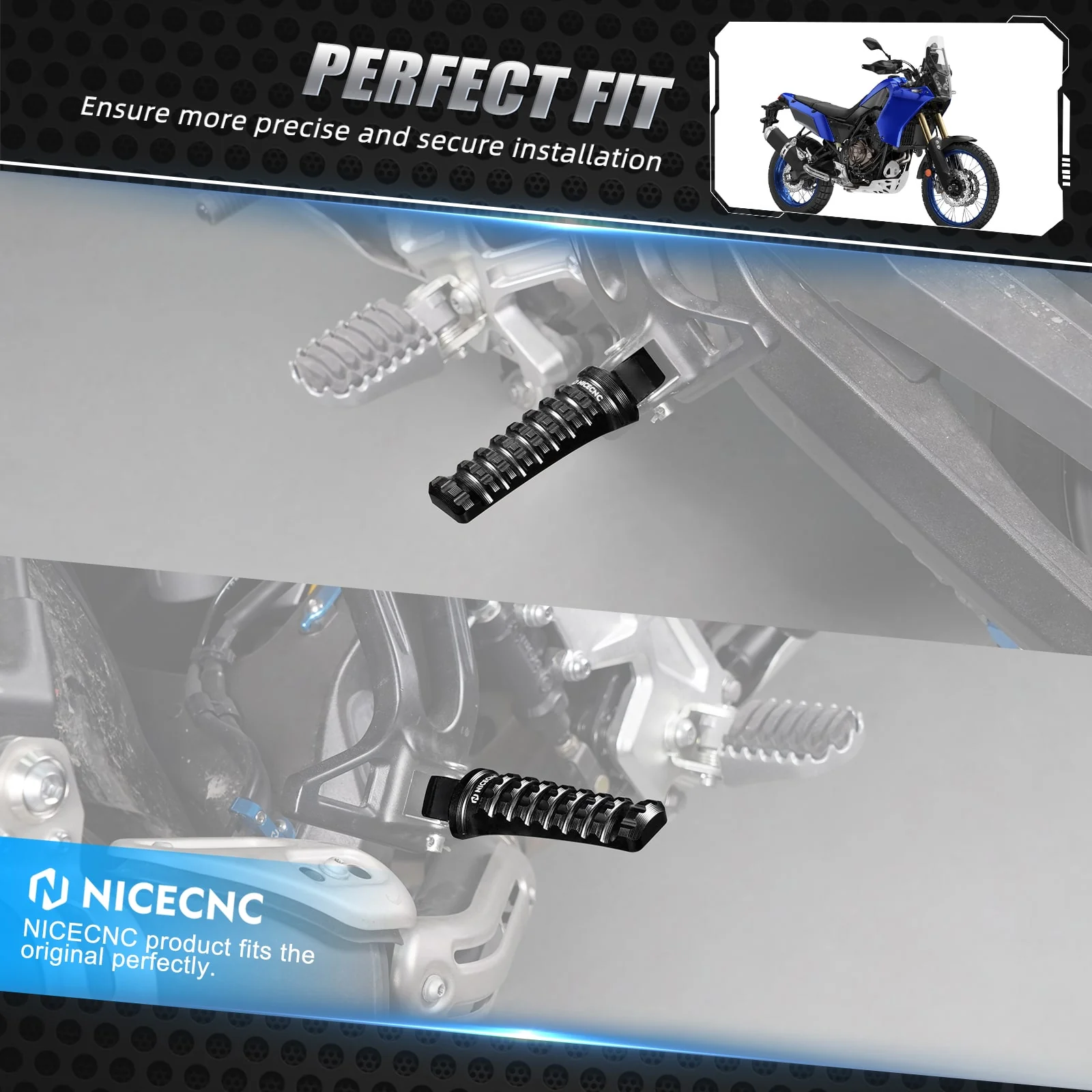 Rear Footrest For Yamaha Tenere 700 /XTZ700 2019-2022 - Image 4