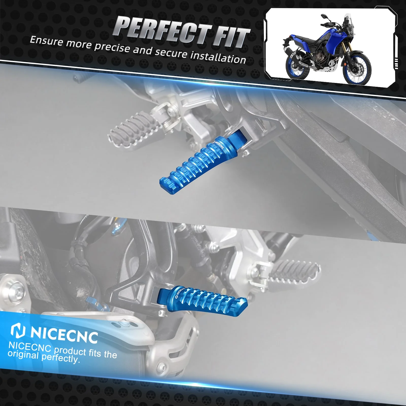 Rear Footrest For Yamaha Tenere 700 /XTZ700 2019-2022 - Image 5