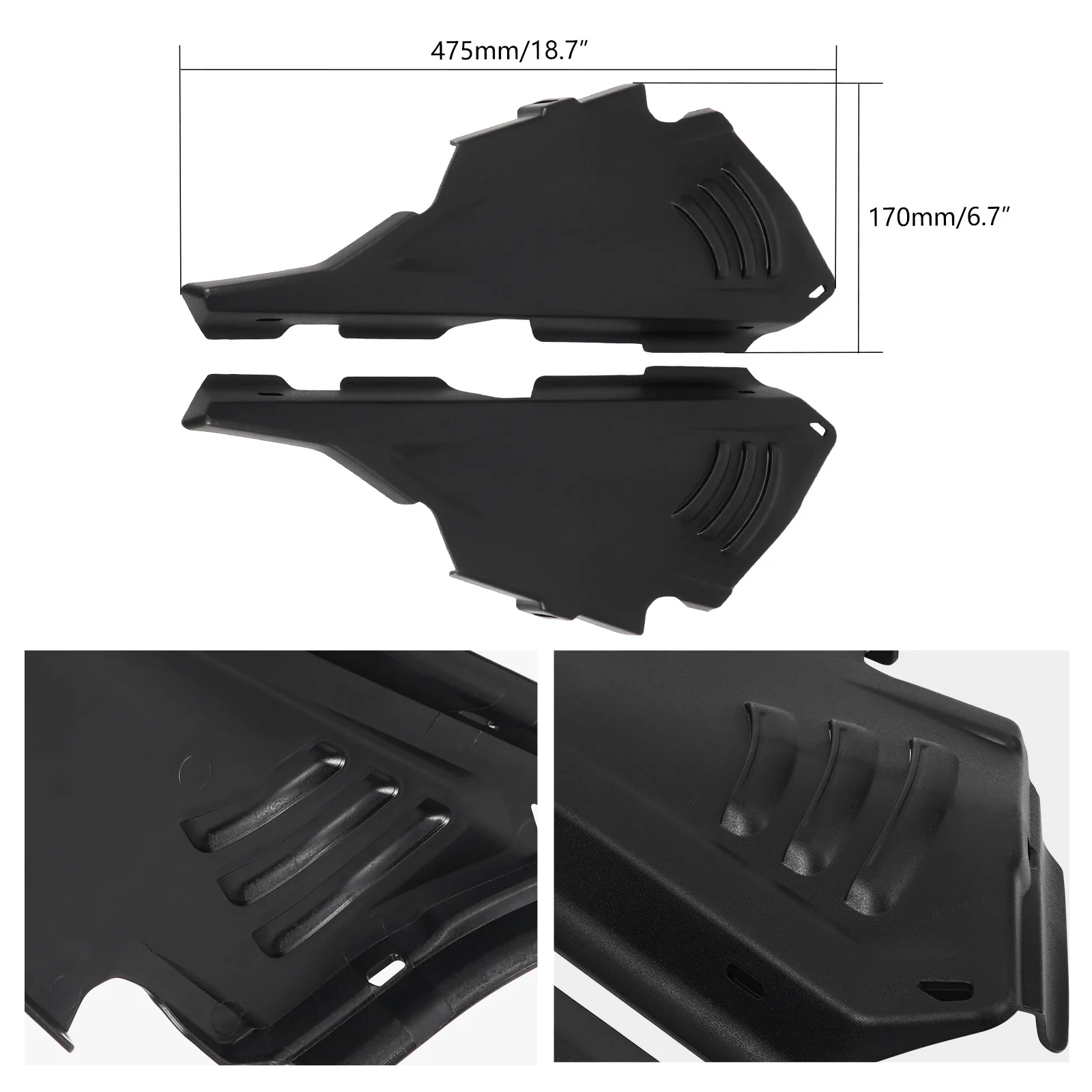 Rear Frame Side Panel Guards For BMW R1250GS 2018-2023 R1200GS 2013-2018 - Image 4
