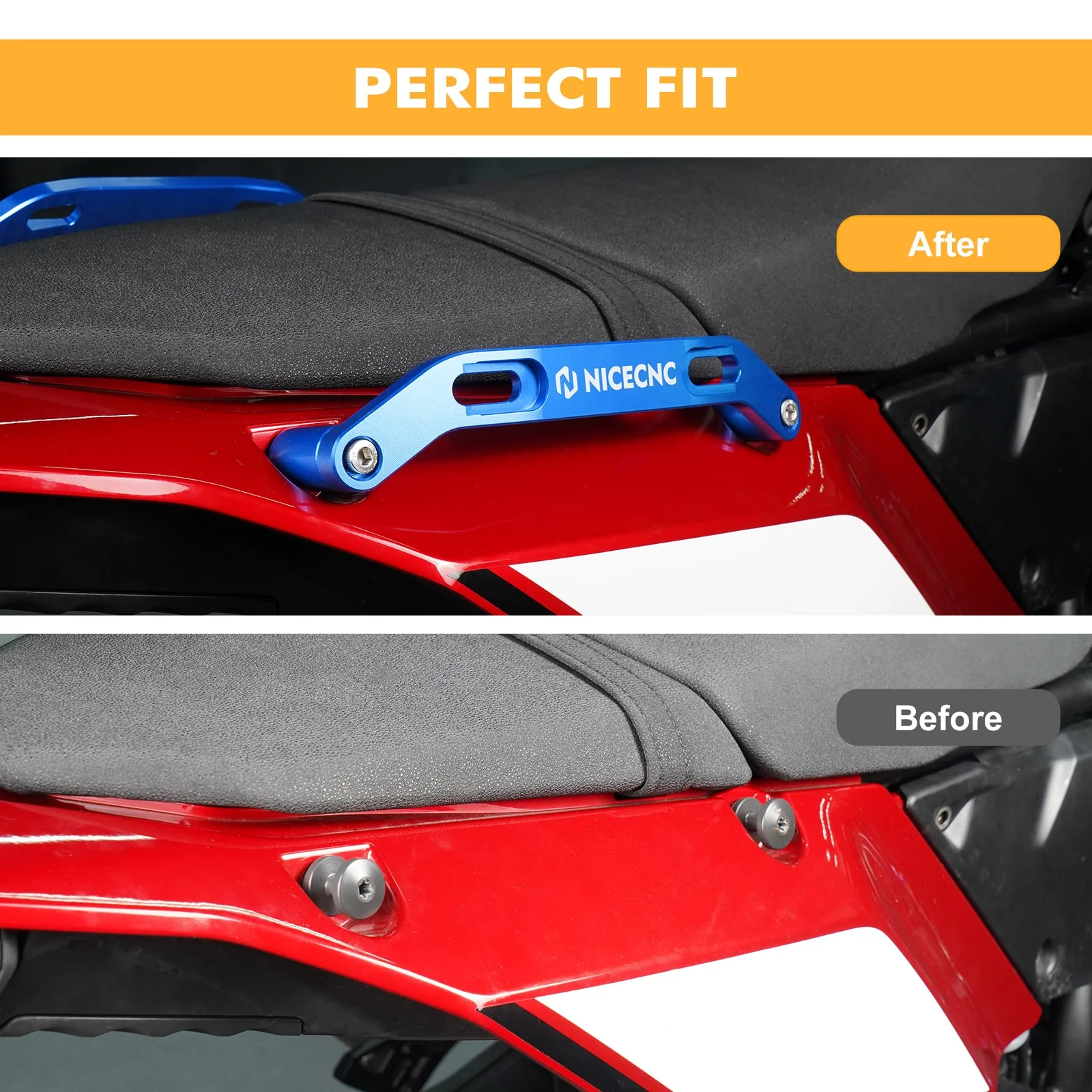 Upgraded Passenger Rear Grab Handle Set For Yamaha Tenere 700 /XTZ700 2019-2024 - Image 17