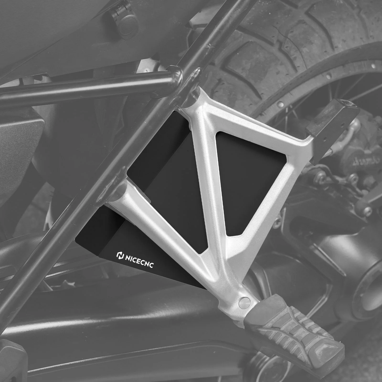 Rear Passenger Seat Recess Cover For BMW R1250GS / Adventure 2018-2023 - Image 2