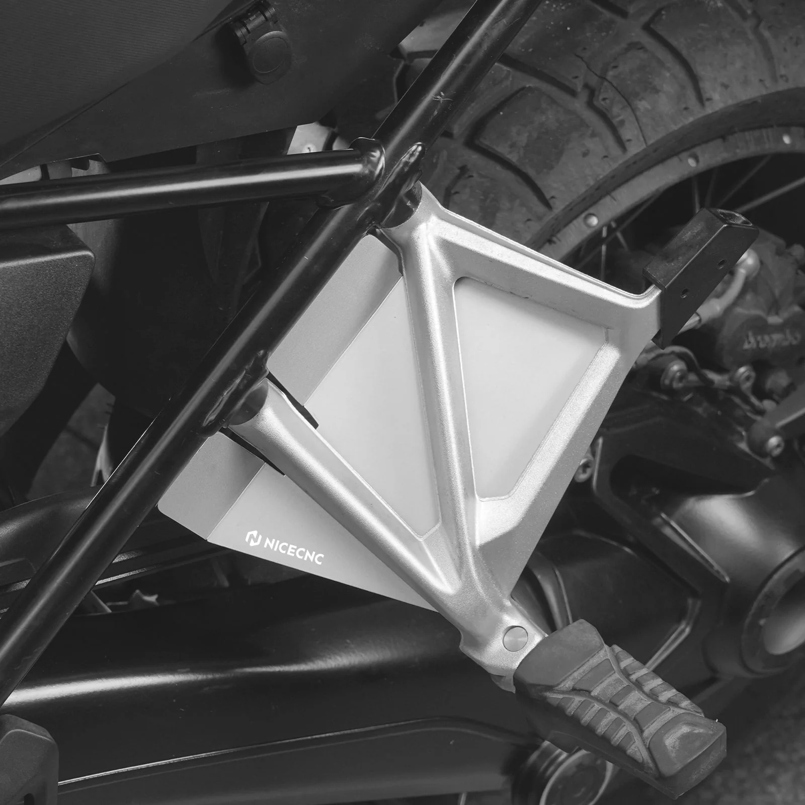 Rear Passenger Seat Recess Cover For BMW R1250GS / Adventure 2018-2023 - Image 3