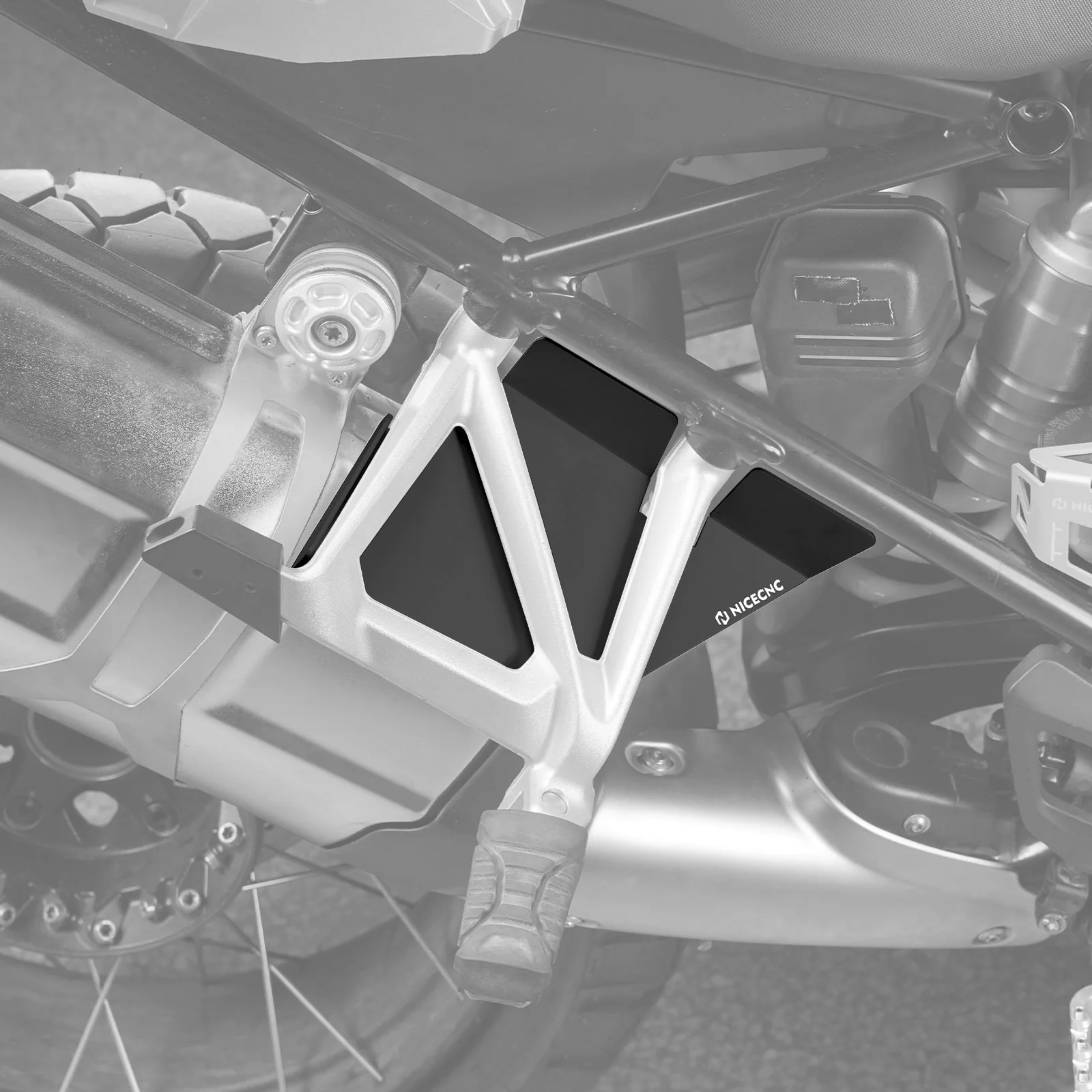Rear Passenger Seat Recess Cover For BMW R1250GS / Adventure 2018-2023 - Image 6