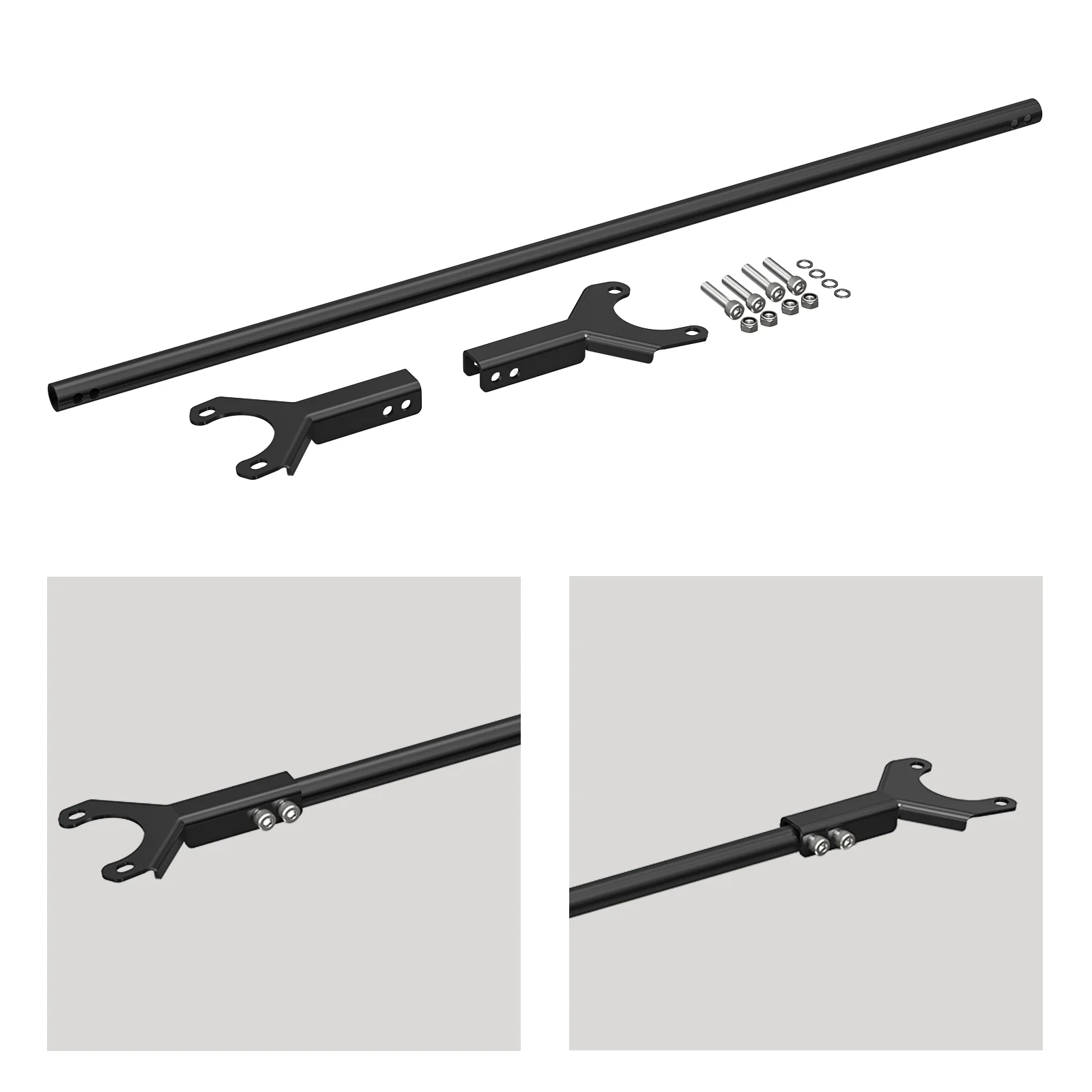 Rear Strut Brace Bar For BMW E46 323i 323ci 325i 325ci 328i 328ci 330i 330ci 1999 - 2006 - Image 8