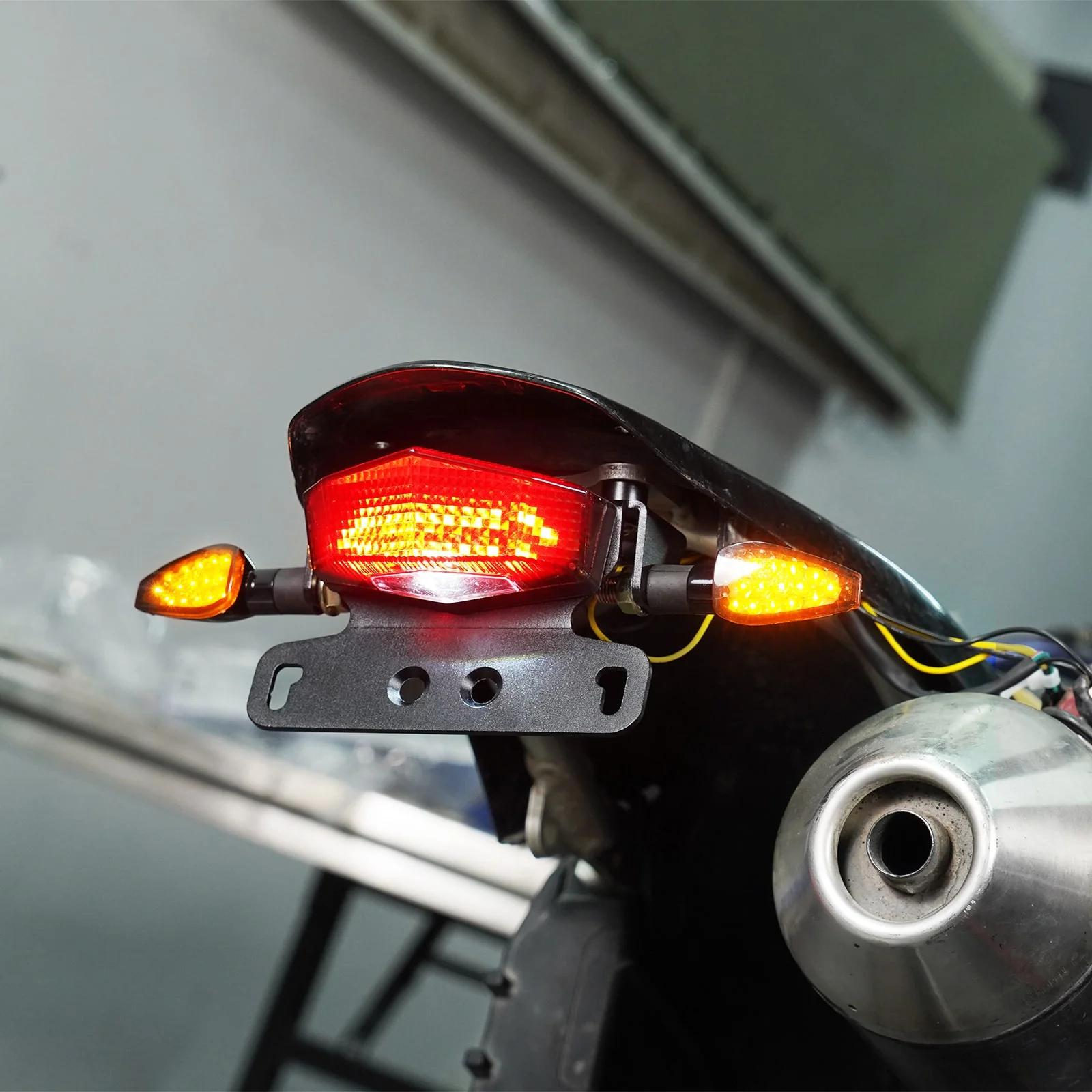 Rear Tail Tidy Fender Eliminator LED Brake Light For Suzuki DRZ400S 2000-2024 - Image 2