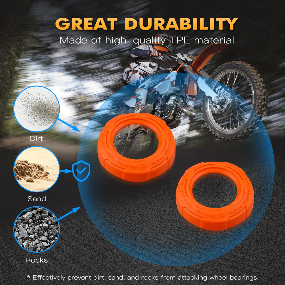Rear Wheel Bearing Cap Kit for KTM 350 500 EXC-F 2003-2015 - Image 12