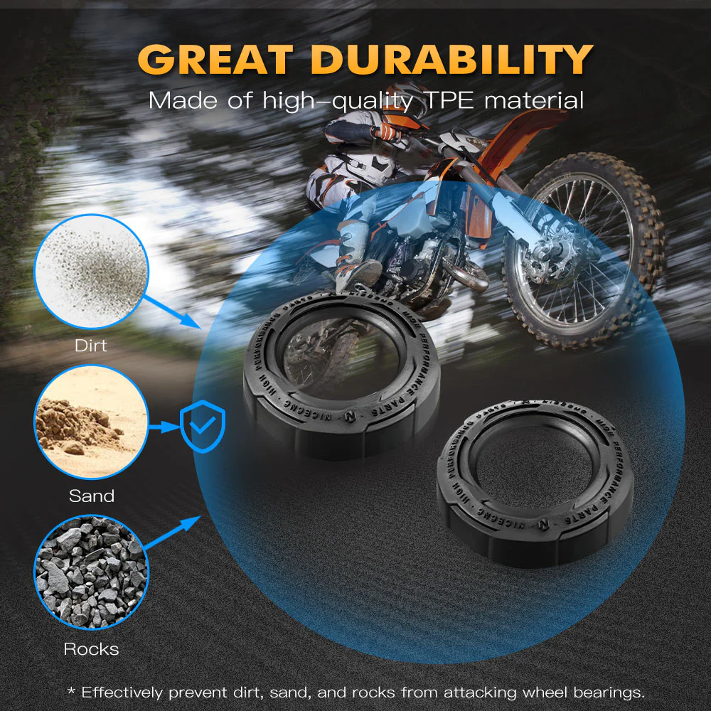 Rear Wheel Bearing Cap Kit for KTM 350 500 EXC-F 2003-2015 - Image 8
