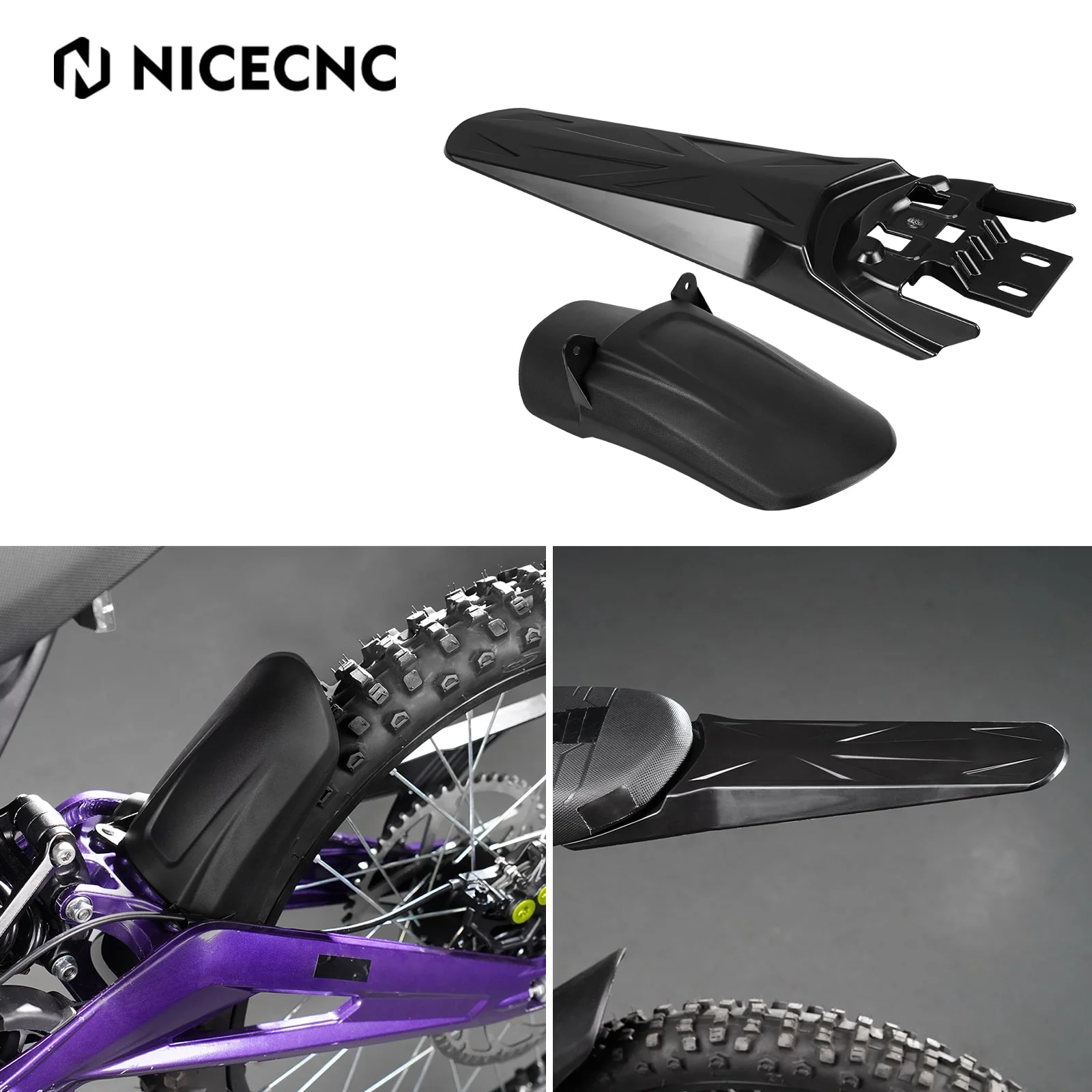 Rear Wheel Fender & Extended Rear Fender For Surron Light Bee X/ S - Image 3