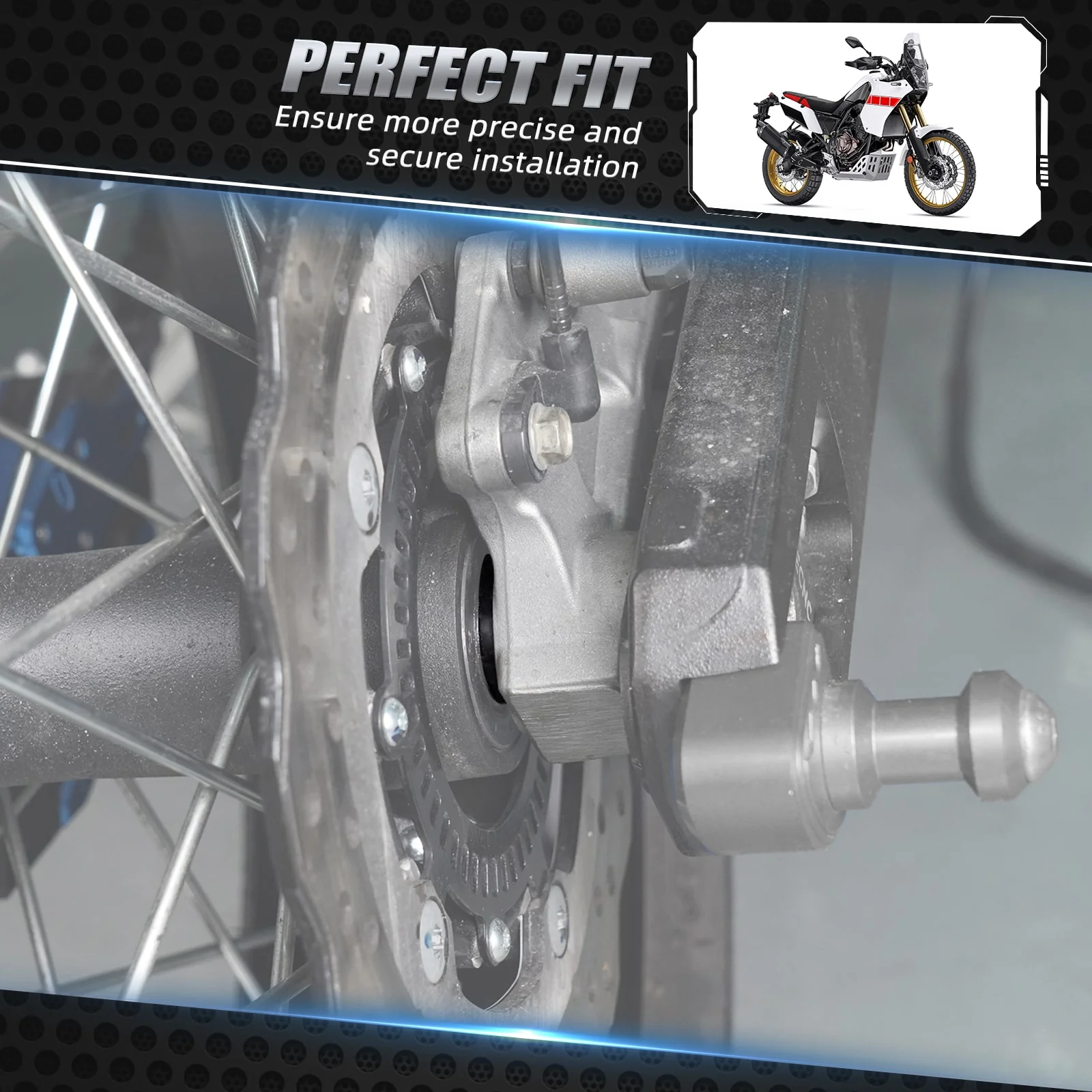Rear Wheel Spacers For Yamaha Tenere 700 /XTZ700 2019-2024 - Image 9