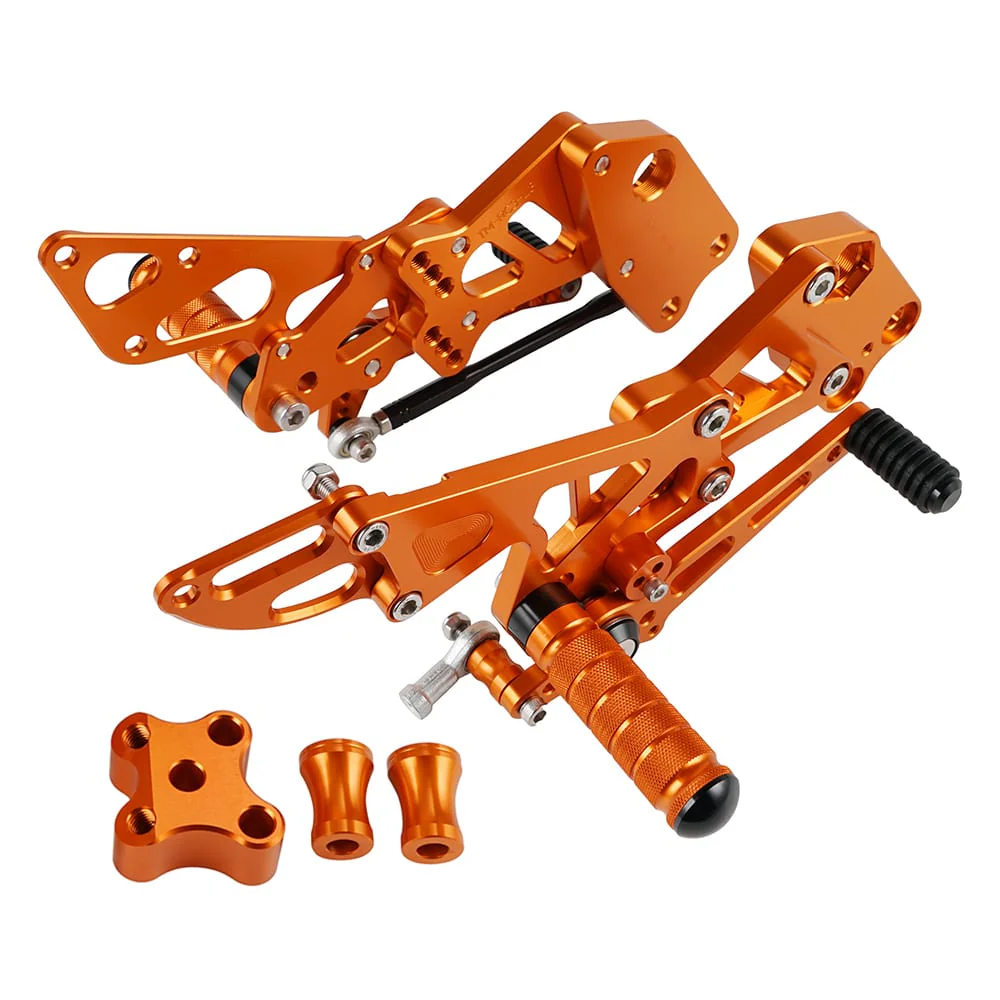 Rearset Foot Pegs Rear Set Footrests for KTM RC 125 200 390 - Image 4