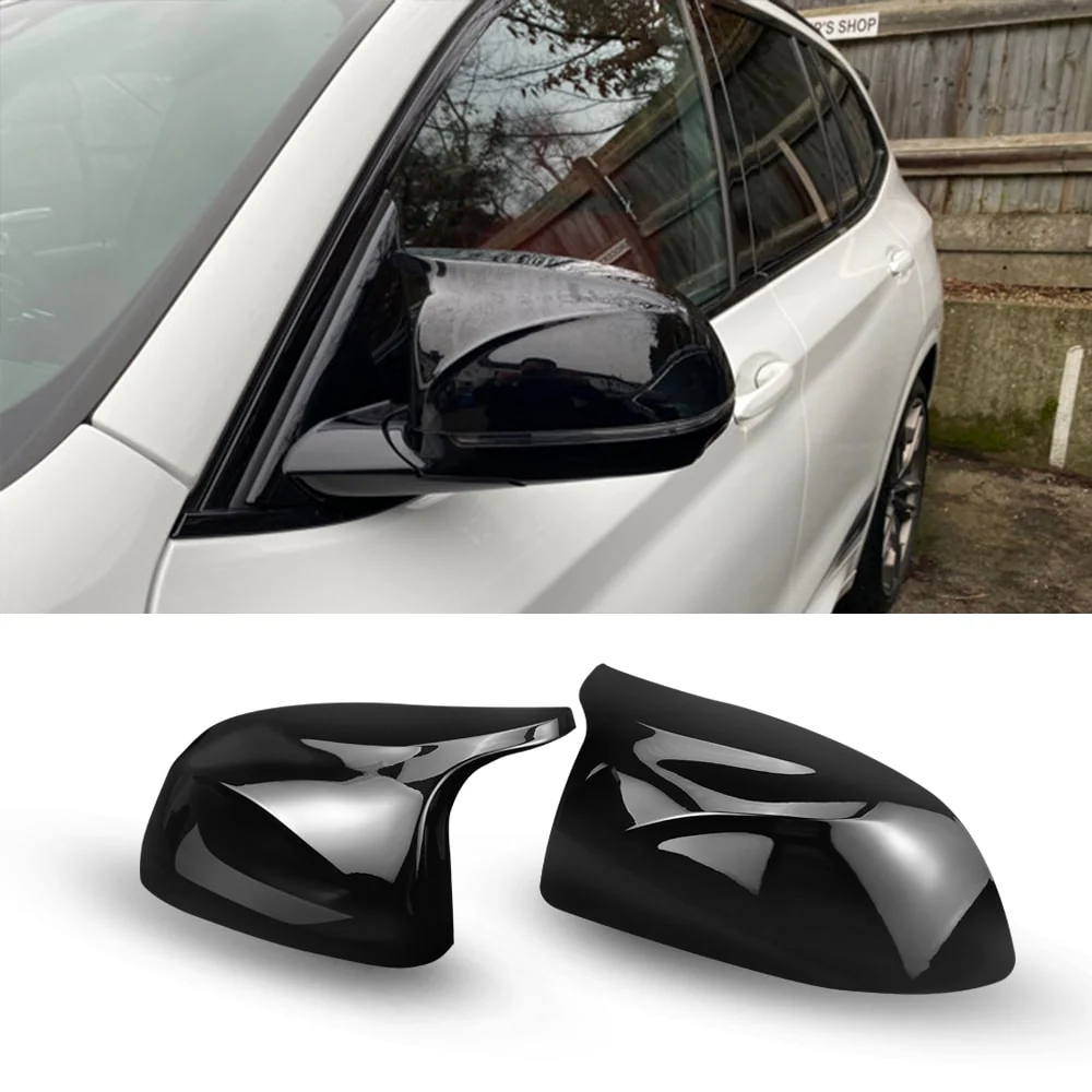 2PCS M-Style Side Mirror Cover Cap Replace For BMW X3 G01 2017-2020 - Image 5