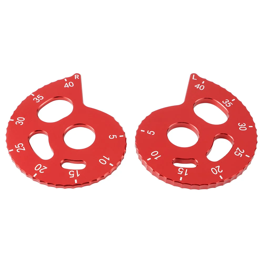 Red Aluminum Chain Adjuster For Honda XR650L 1993-2024 - Image 3