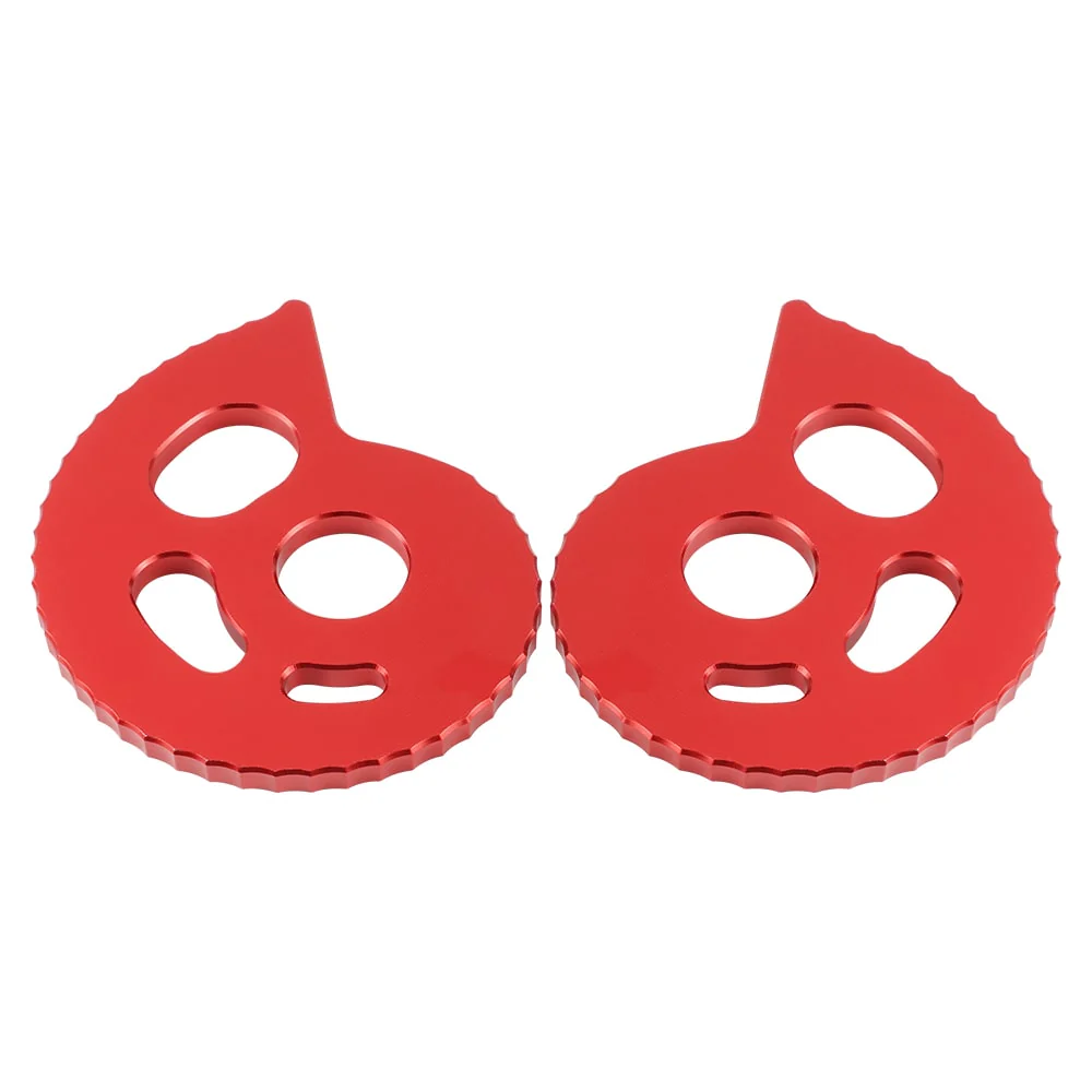 Red Aluminum Chain Adjuster For Honda XR650L 1993-2024 - Image 4