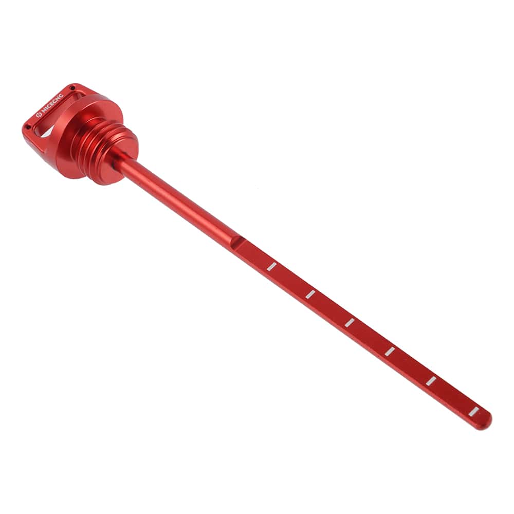 Red Engine Oil Dipstick Stick Plug For Honda XR650L 1993-2024 XR600R 1983-2000 - Image 3