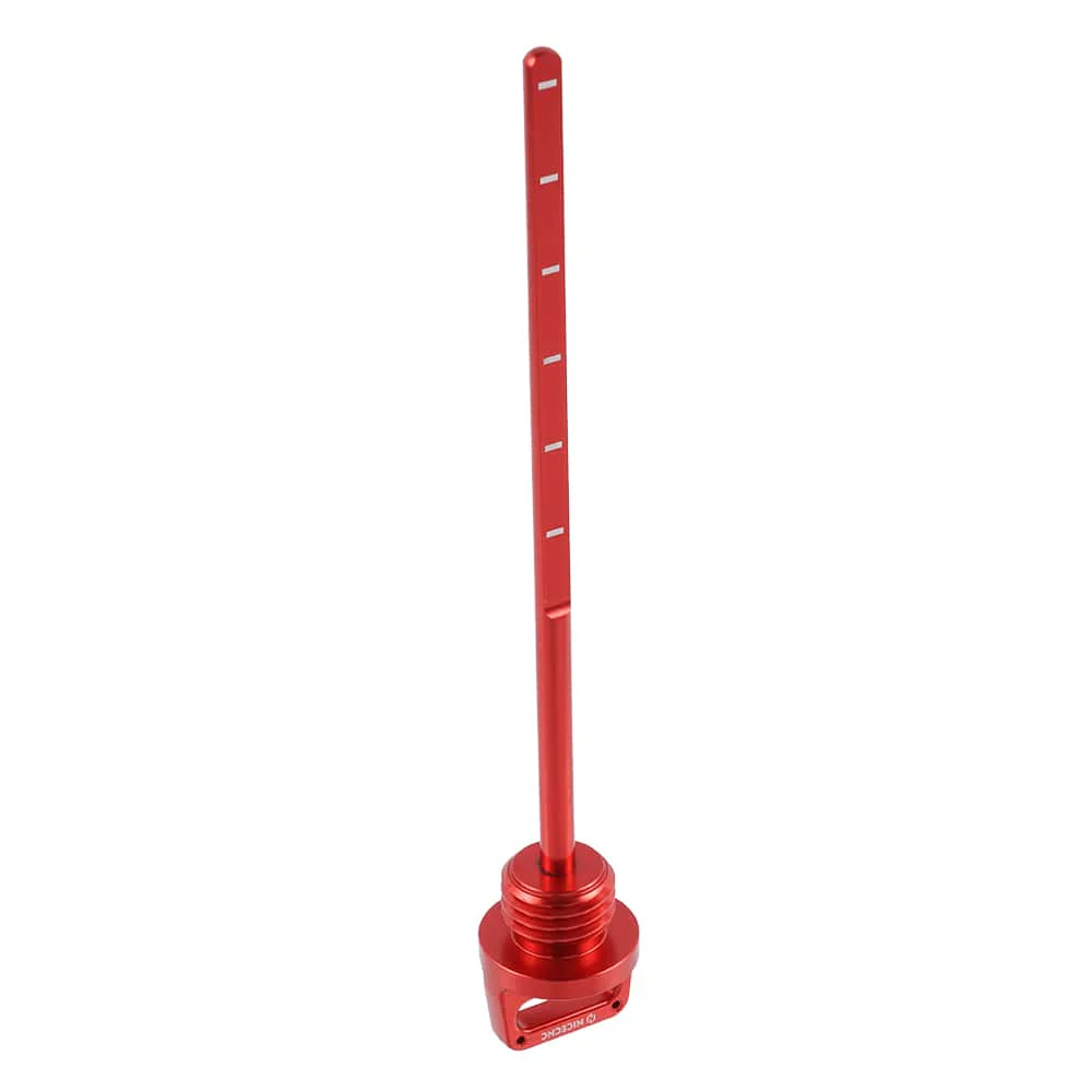 Red Engine Oil Dipstick Stick Plug For Honda XR650L 1993-2024 XR600R 1983-2000 - Image 4