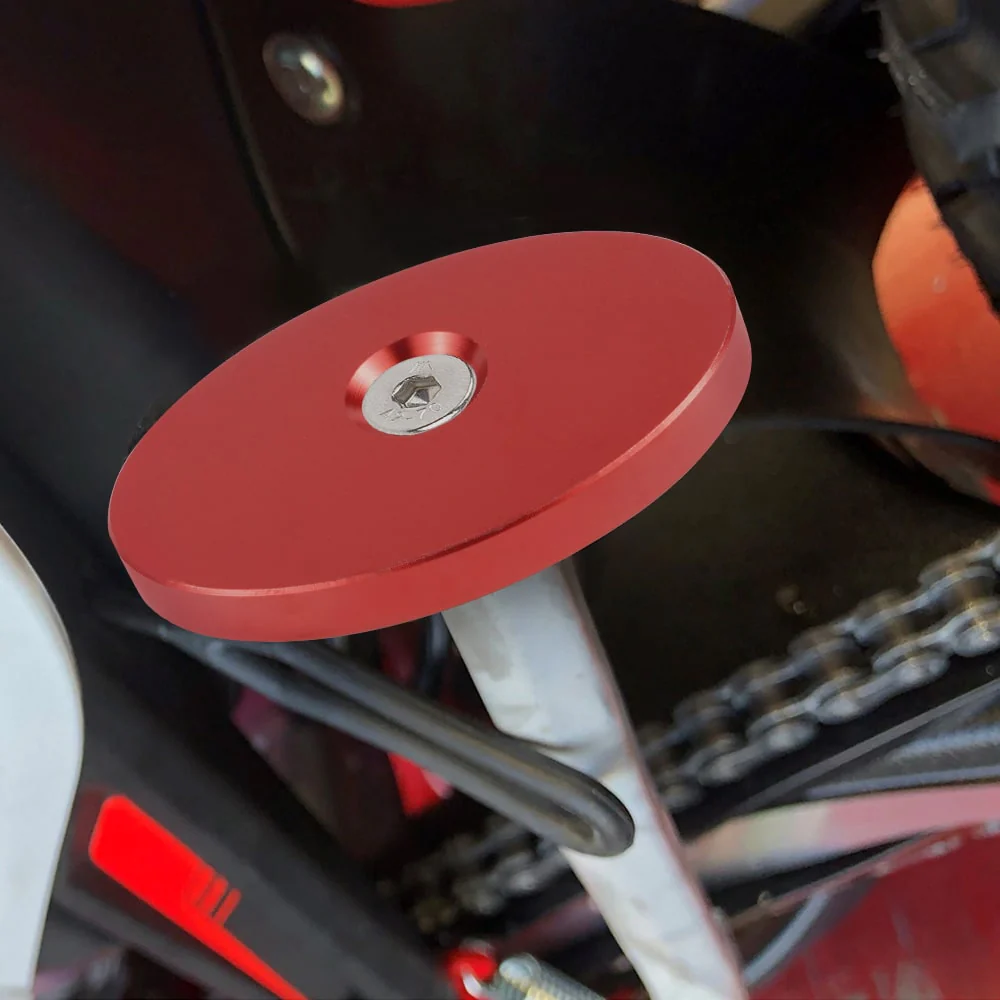 Red Kickstand Side Stand Enlarge Pad Extension Plate For Beta RR 2T 4T XTRAINER 2020-2024 - Image 7