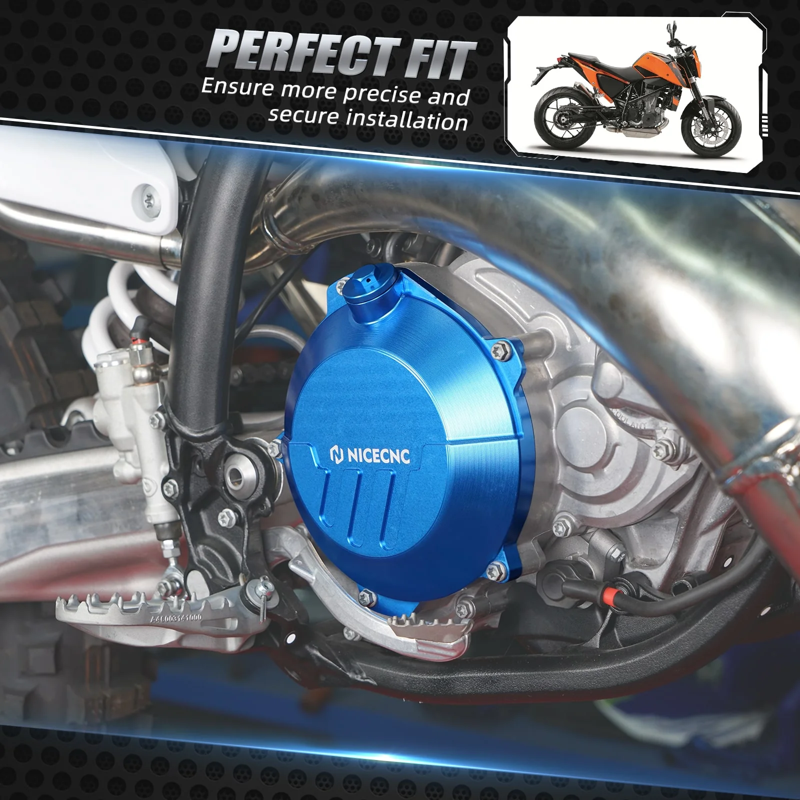 Reinforced Clutch Cover Guard For 2024 KTM 250/300 EXC XCW Husqvarna 250 300 TE GasGas EX MC EC 250/300 - Image 21