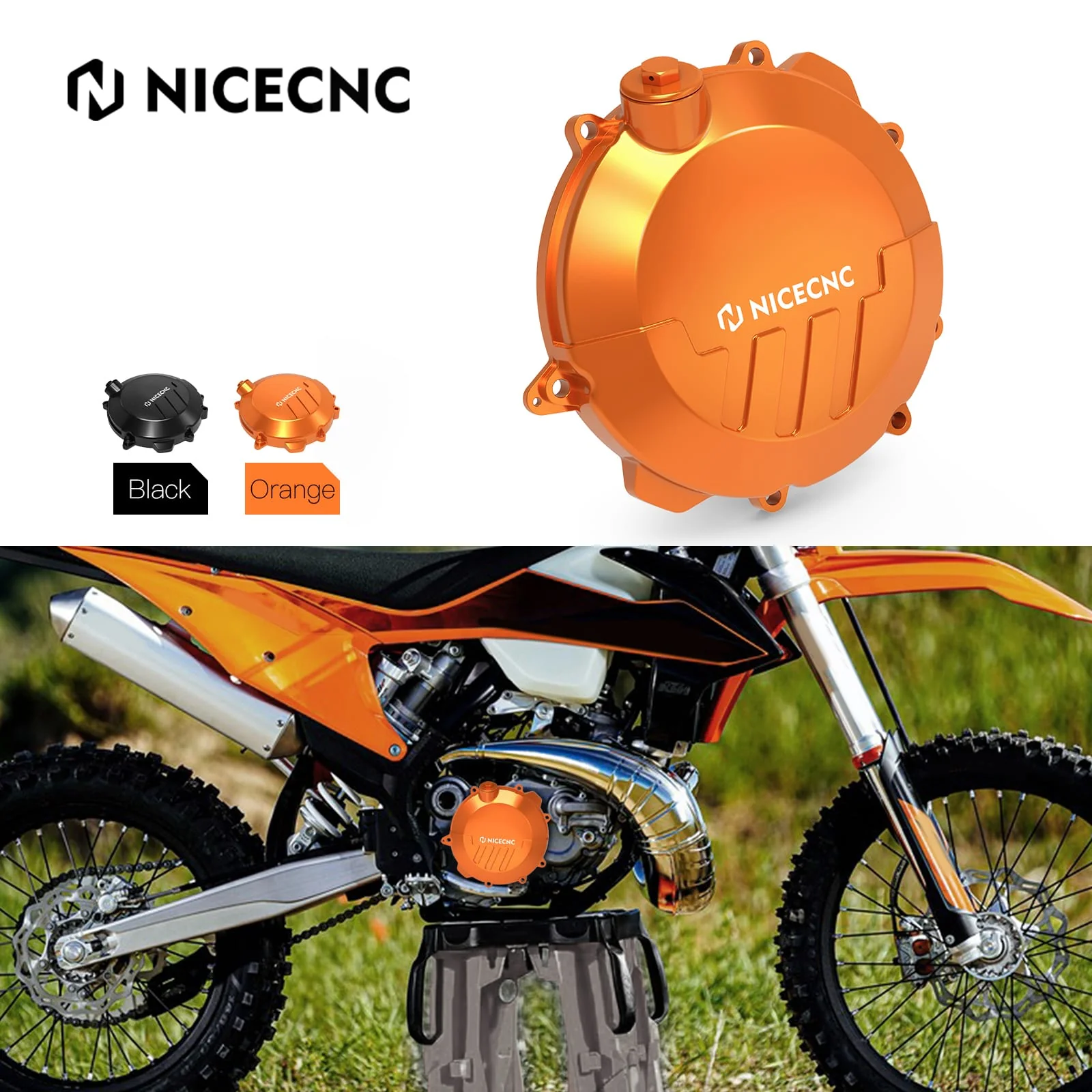 Reinforced Clutch Cover For KTM 250/300 XCW/EXC 17-23 Husqvarna 250/300 TC/TX 17-22 TE 17-23 GasGas - Image 2