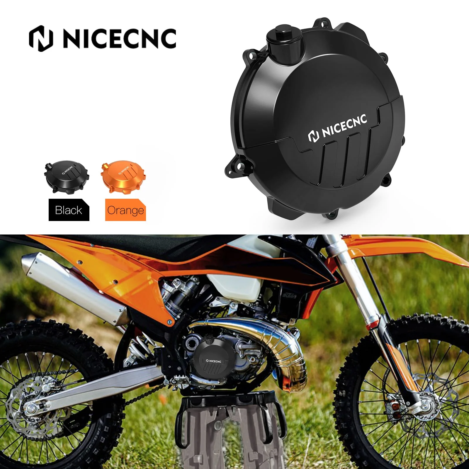 Reinforced Clutch Cover For KTM 250/300 XCW/EXC 17-23 Husqvarna 250/300 TC/TX 17-22 TE 17-23 GasGas - Image 3