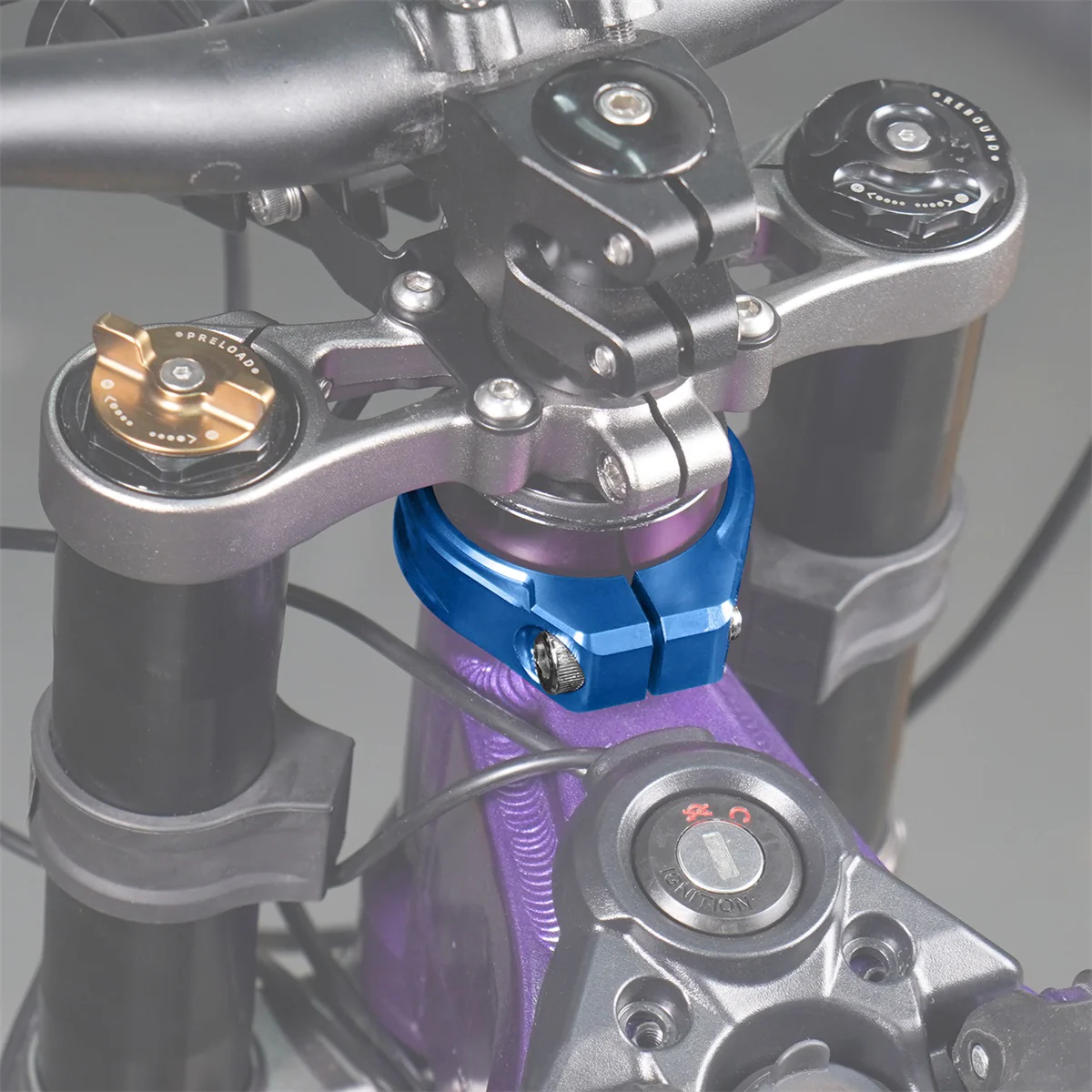 Reinforced Head Tube Frame Brace Clamp For Surron Light Bee X/ S/ L1E Segway X160 X260 - Image 3