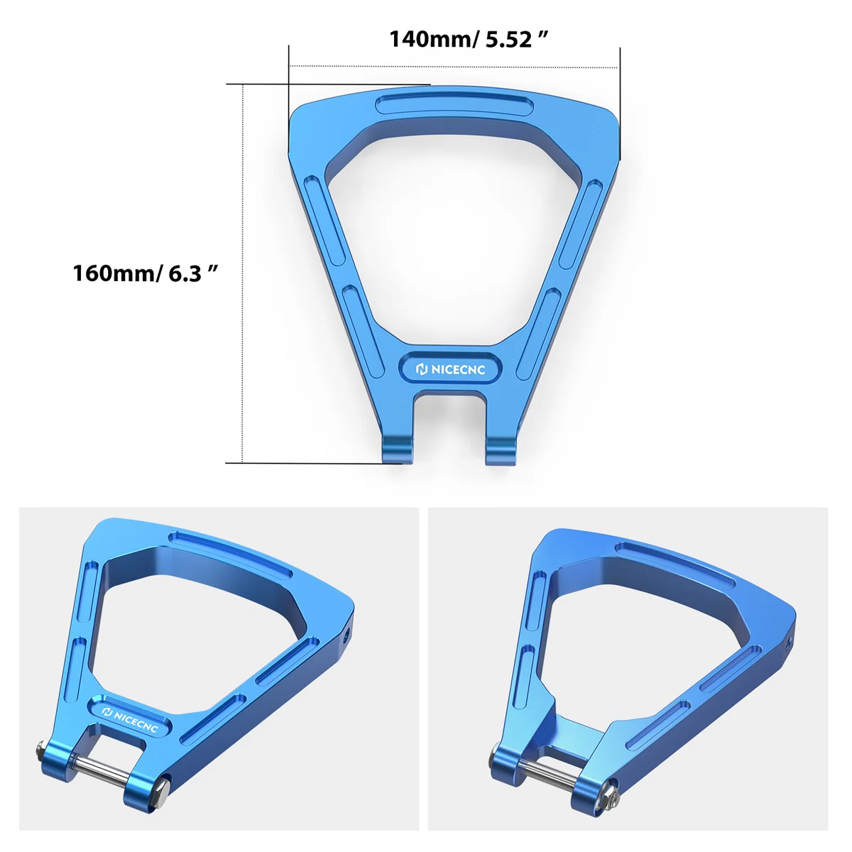 Reinforced Triangle Rear Link Bracket For Surron Light Bee X/ S/ L1E Segway X160 X260 - Image 10