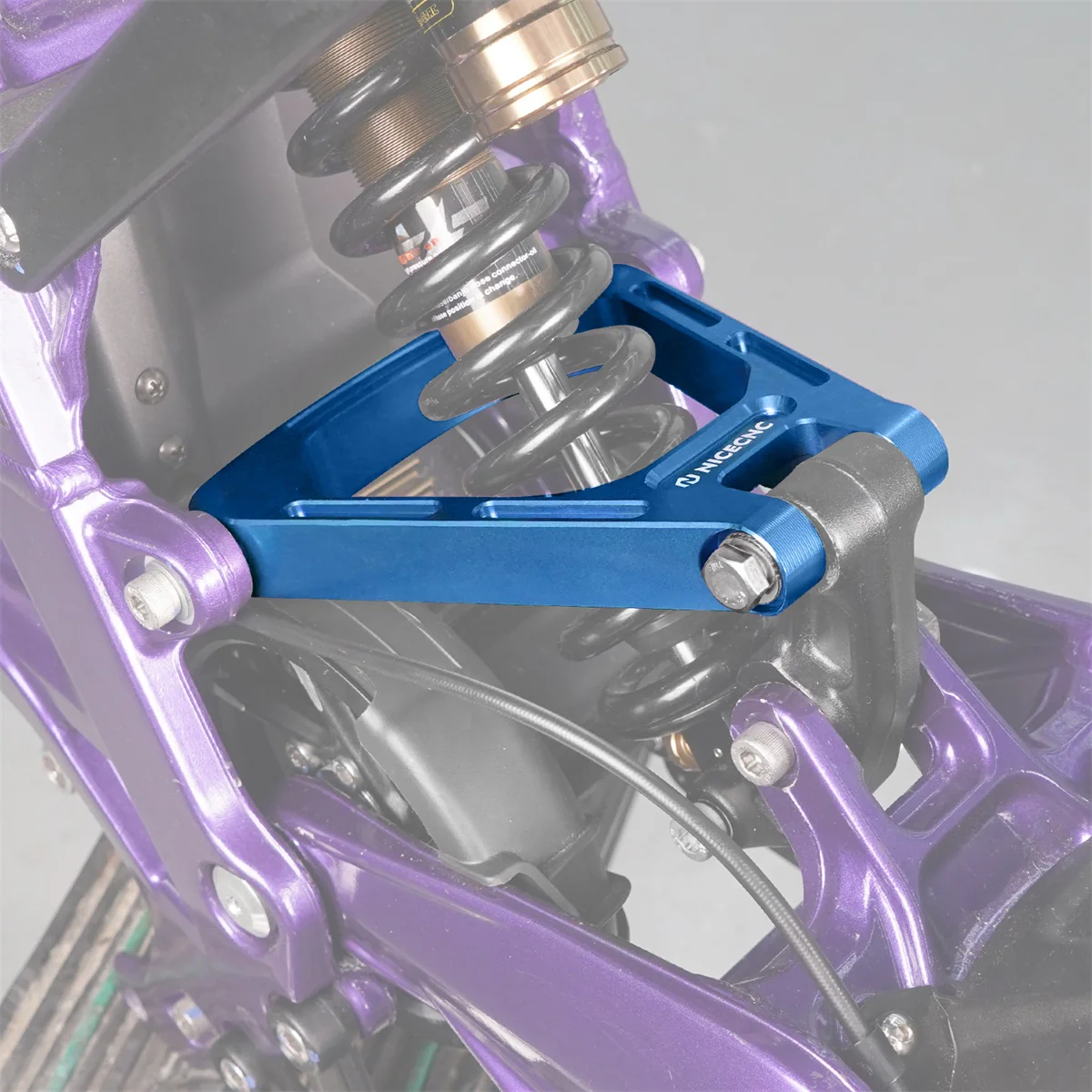 Reinforced Triangle Rear Link Bracket For Surron Light Bee X/ S/ L1E Segway X160 X260 - Image 3