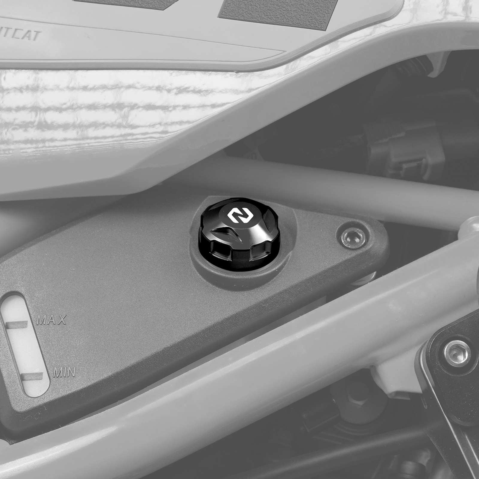 Reservoir Cover Cooling Liquid Bottle Cap with Gasket For KTM 390 / 250 / 125 Duke 2024 - Image 3