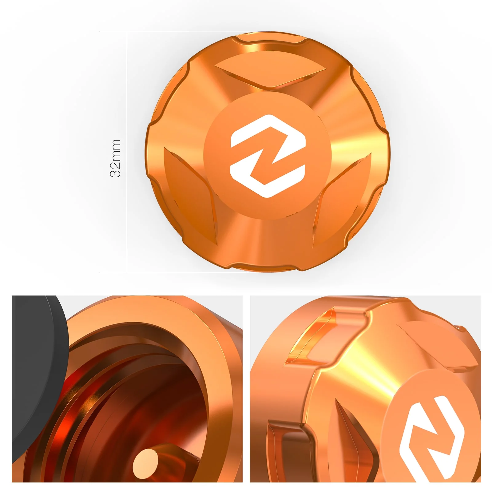 Reservoir Cover Cooling Liquid Bottle Cap with Gasket For KTM 390 / 250 / 125 Duke 2024 - Image 5