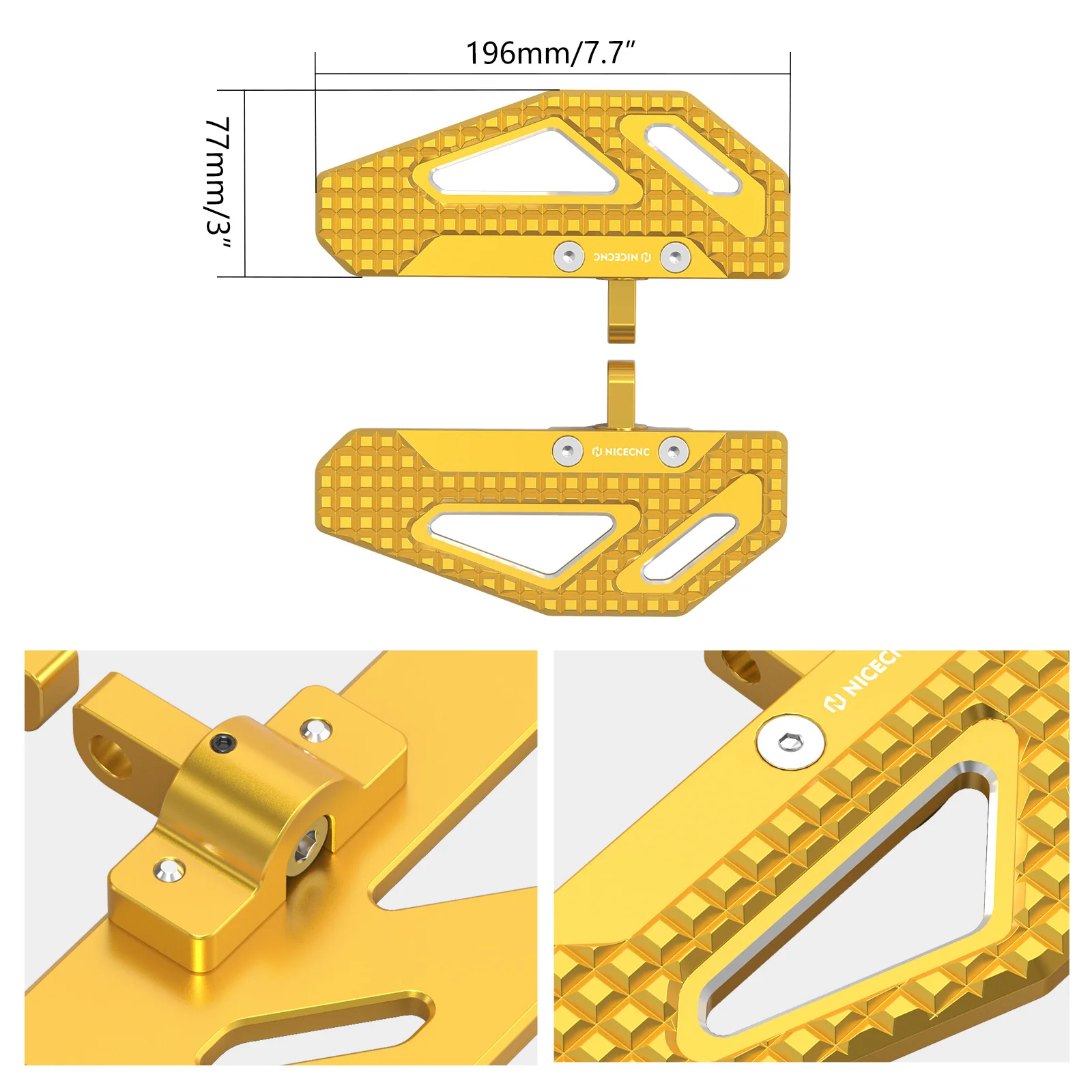 Rider Foot Pegs For Harley Dyna Low Rider Street Bob Super Glide Big V-twin Models - Image 14