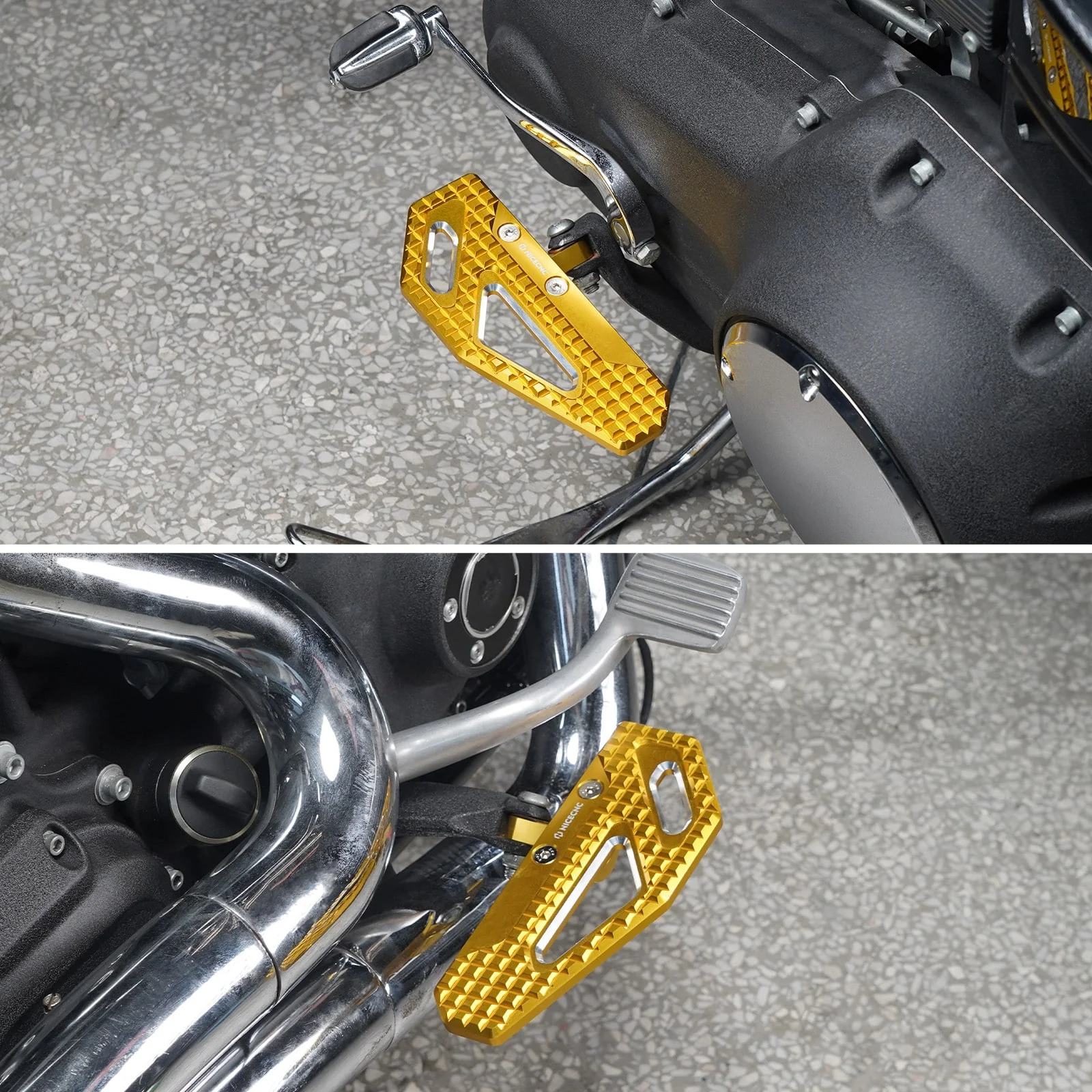 Rider Foot Pegs For Harley Dyna Low Rider Street Bob Super Glide Big V-twin Models - Image 16