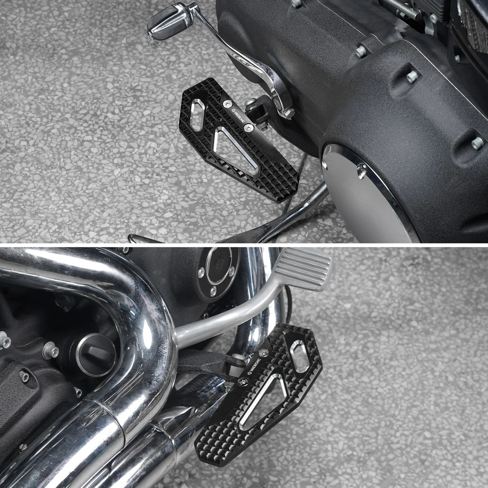 Rider Foot Pegs For Harley Dyna Low Rider Street Bob Super Glide Big V-twin Models - Image 23