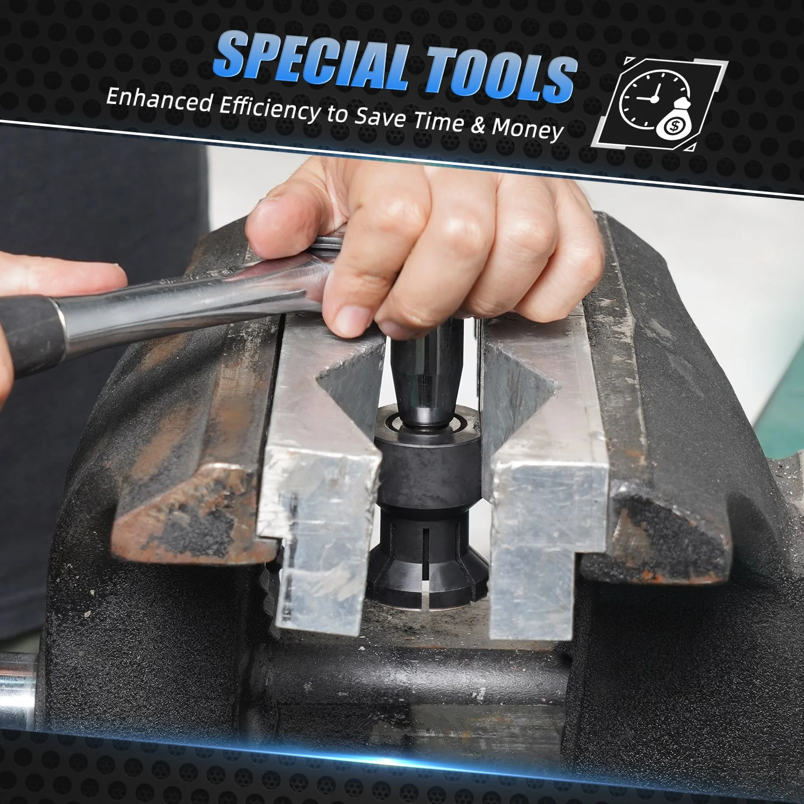 UTV Clutch Cam Bushing Install & Removal Press Tool Kit For Can-Am X3 - Image 2