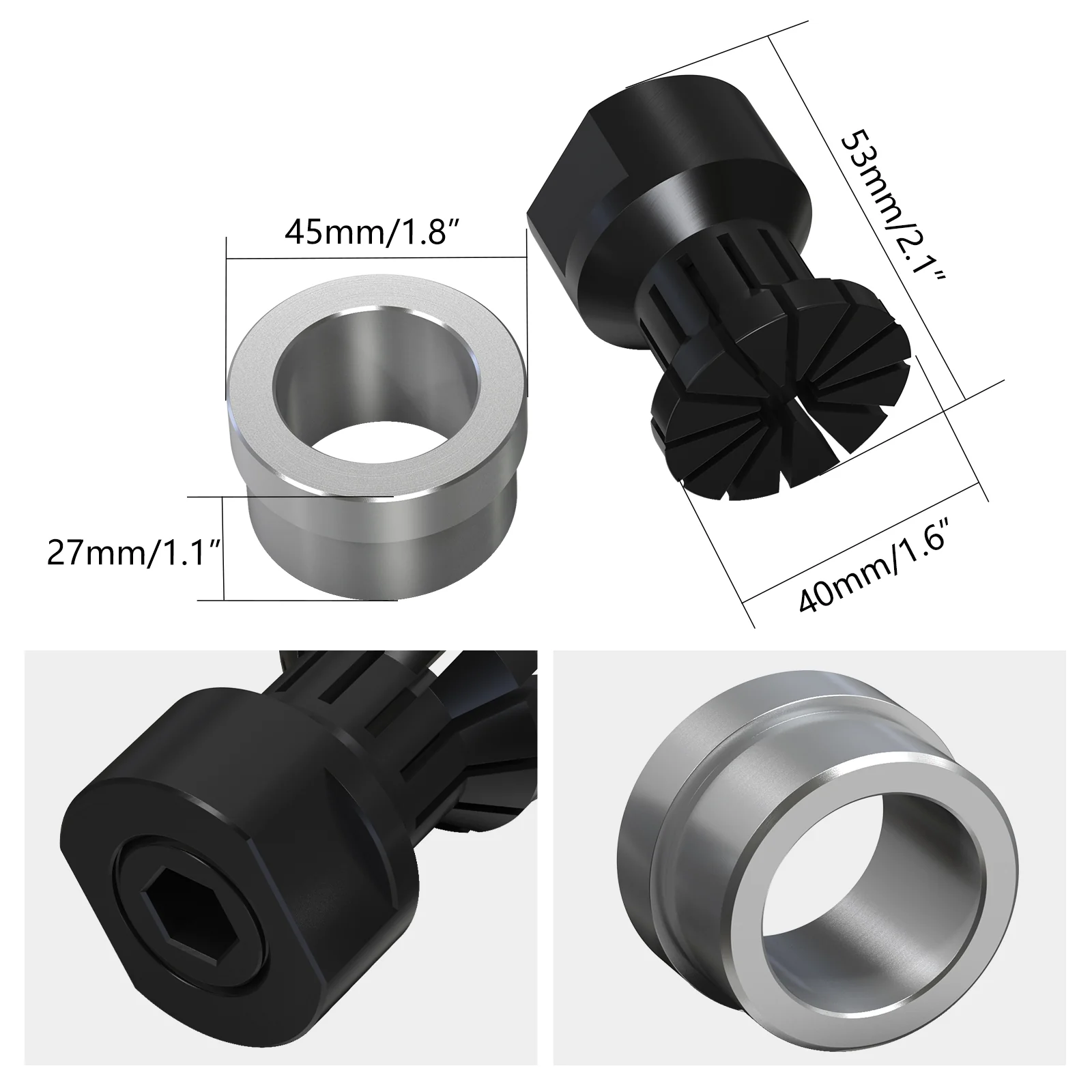 UTV Clutch Cam Bushing Install & Removal Press Tool Kit For Can-Am X3 - Image 7