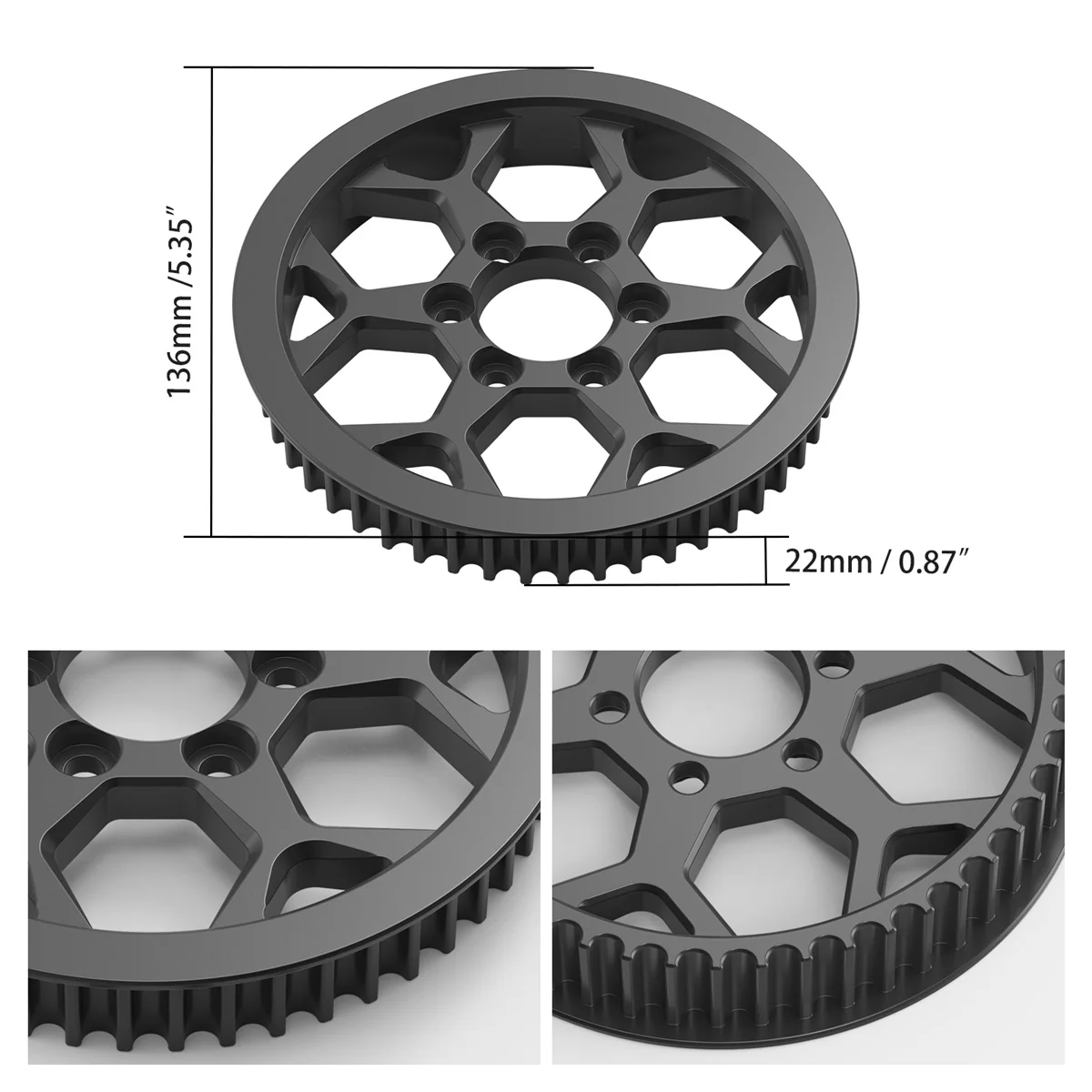 Secondary Pulley For Surron Light Bee X/ S/ L1E Segway X160 X260 - Image 3