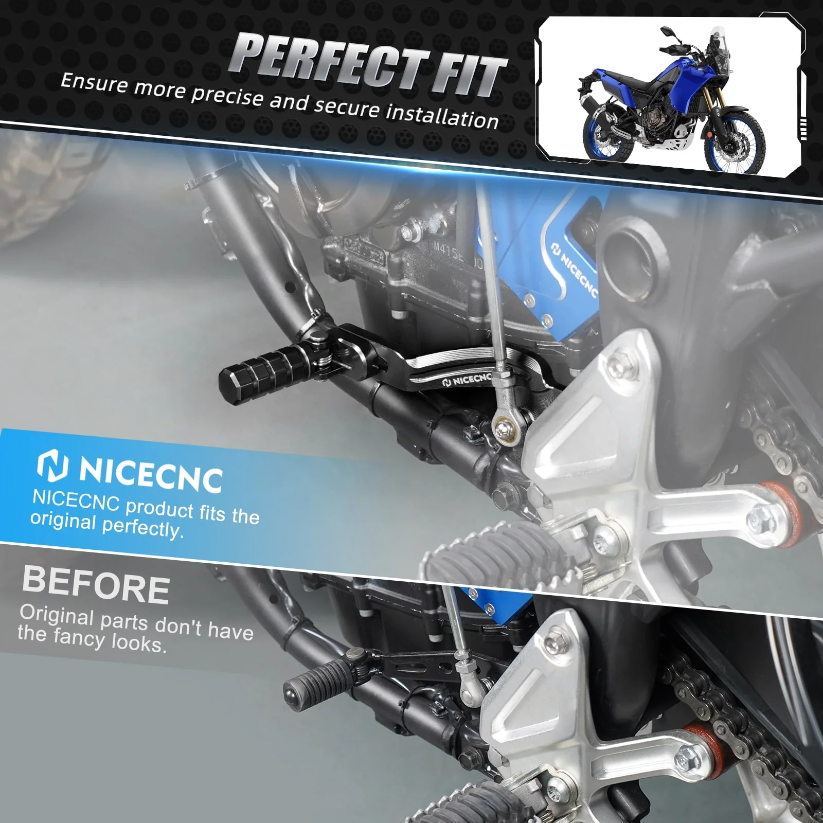 Shift Lever Gear Shifter For Yamaha Tenere 700/XTZ 700 2019-2024 - Image 15