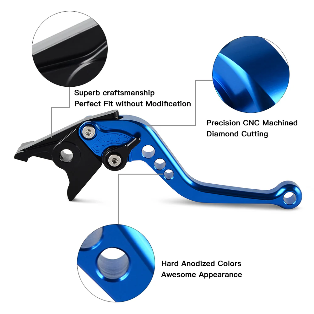 Short Brake Lever Clutch Lever For Yamaha YZF-R1 2002-2003 YZF-R6 1999-2003 2004 - Image 3