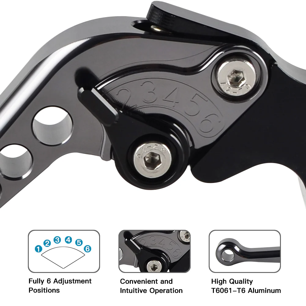 Short Brake Lever Clutch Lever For Yamaha YZF-R1 2002-2003 YZF-R6 1999-2003 2004 - Image 6
