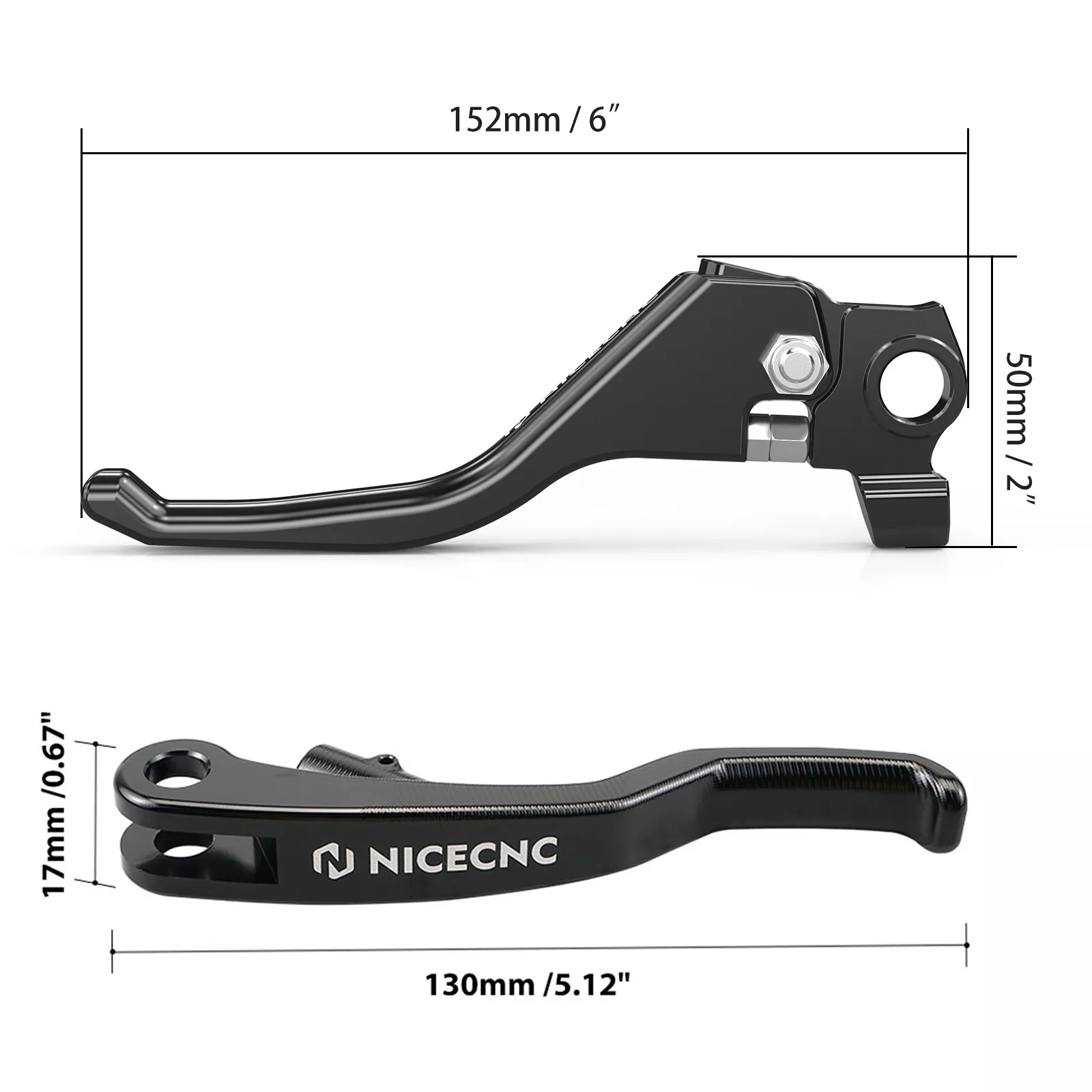 Shorty Brake Clutch Lever Set For Husqvarna 701 Supermoto Enduro 2016-2023 - Image 5