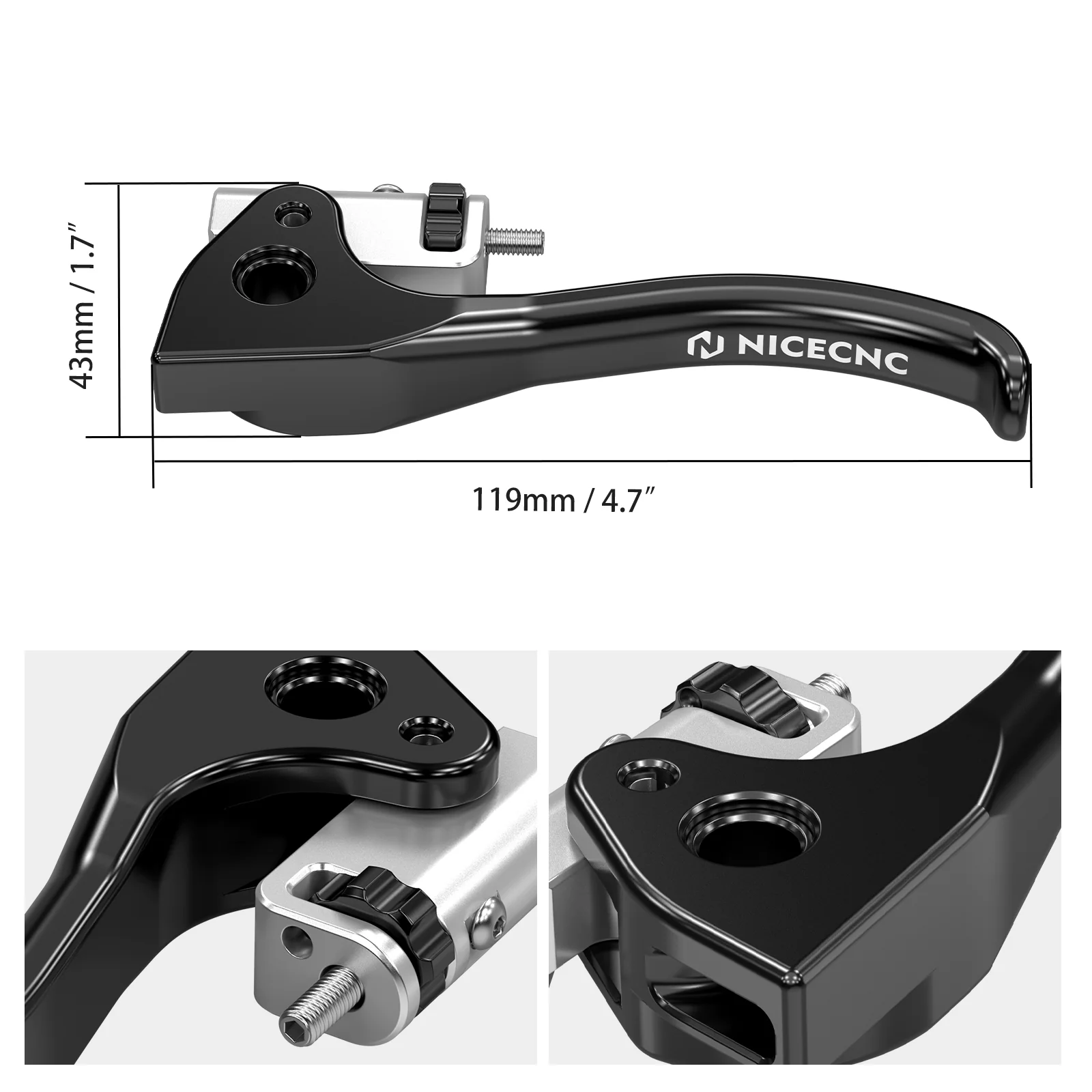 Shorty Clutch Lever For KTM Husqvarna Gas Gas Beta Sherco Triumph - Image 7