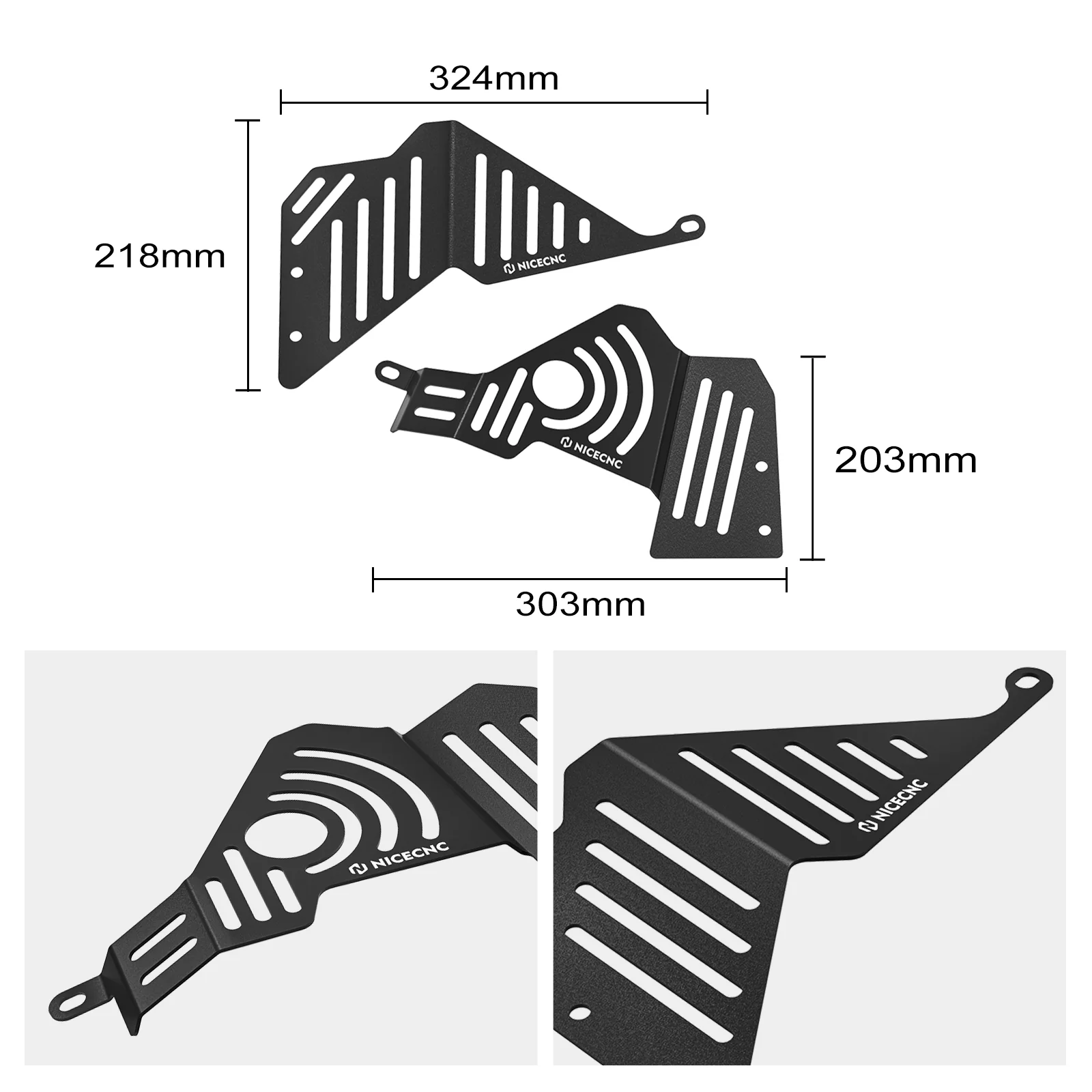 Side Fairing Guards Protectors For Yamaha Tenere 700 / XTZ700 2019-2024 - Image 10