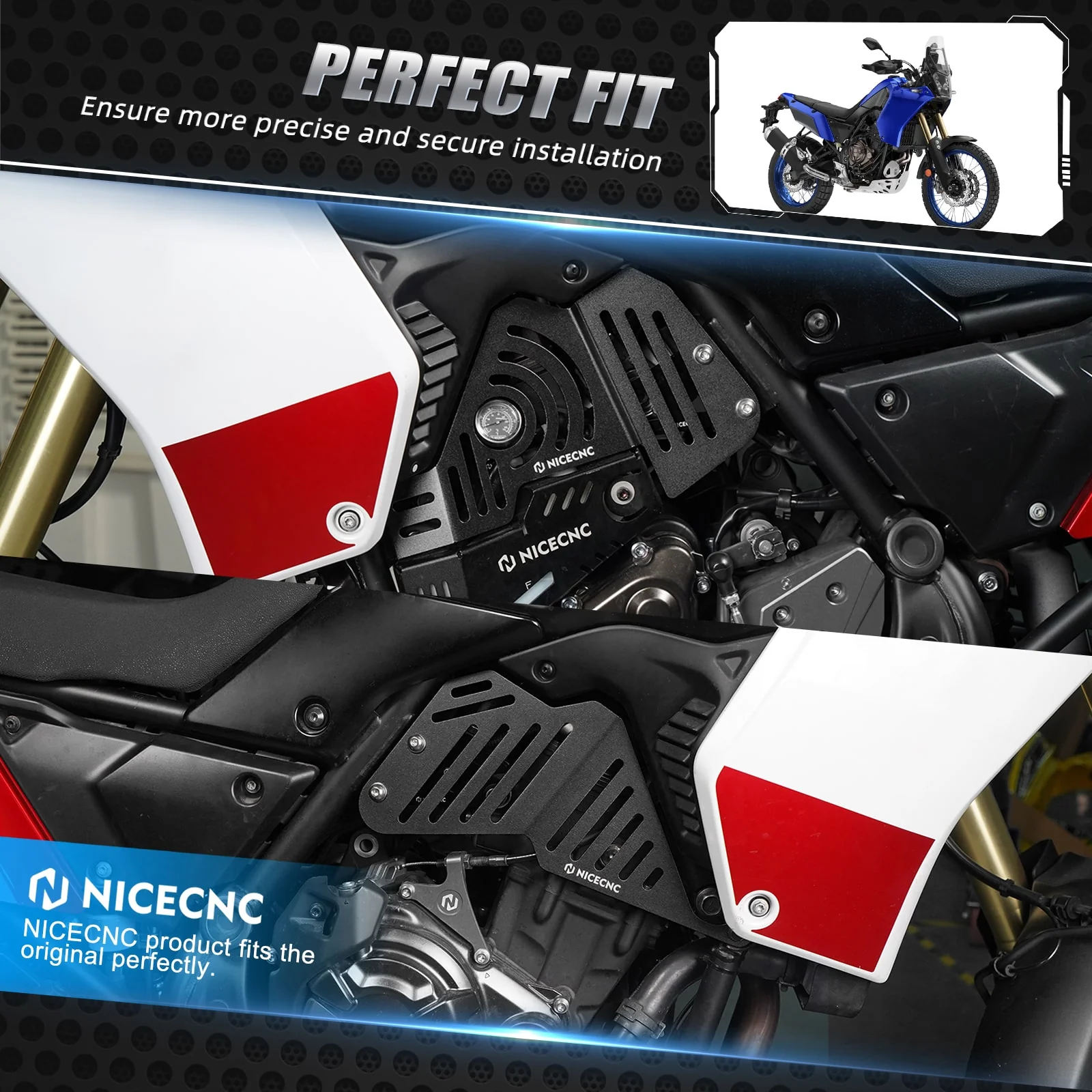 Side Fairing Guards Protectors For Yamaha Tenere 700 / XTZ700 2019-2024 - Image 3