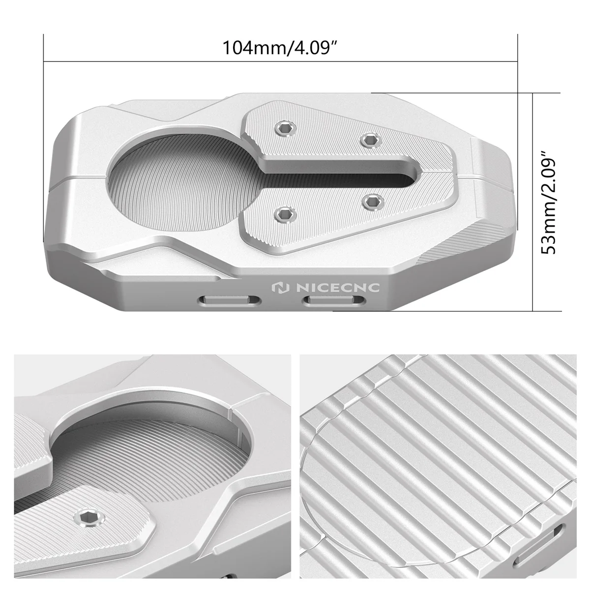 Side Stand Enlarger For BMW R1200GS 2016-2018 R1250GS 2019-2023 - Image 12