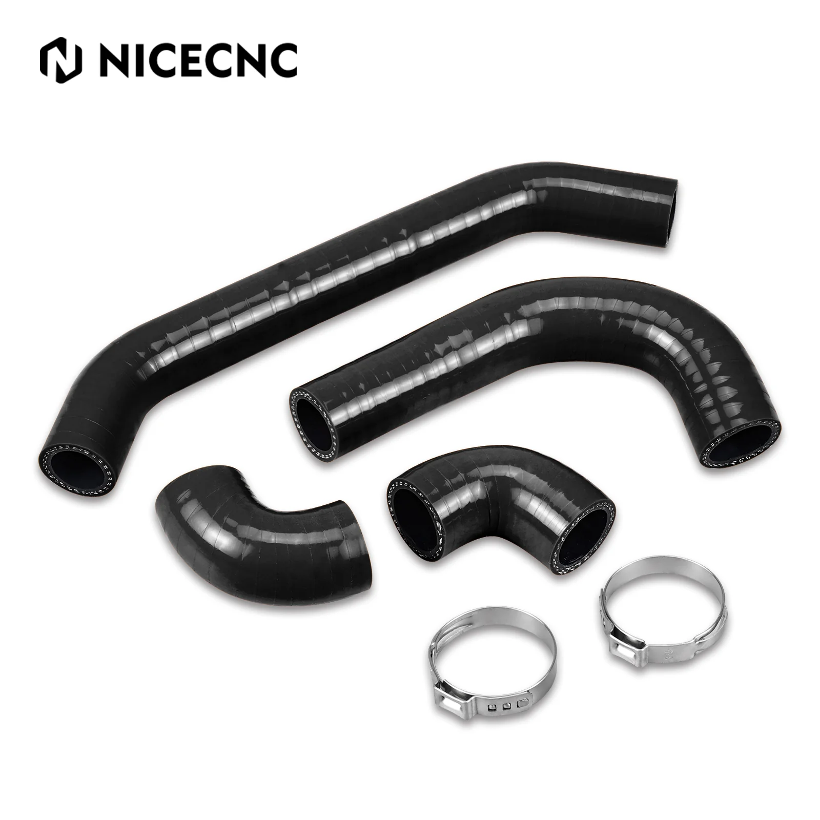 Silicone Radiator Coolant Hose Clamps Kit For KTM Husqvarna GasGas 250-300 2023-2024 - Image 8