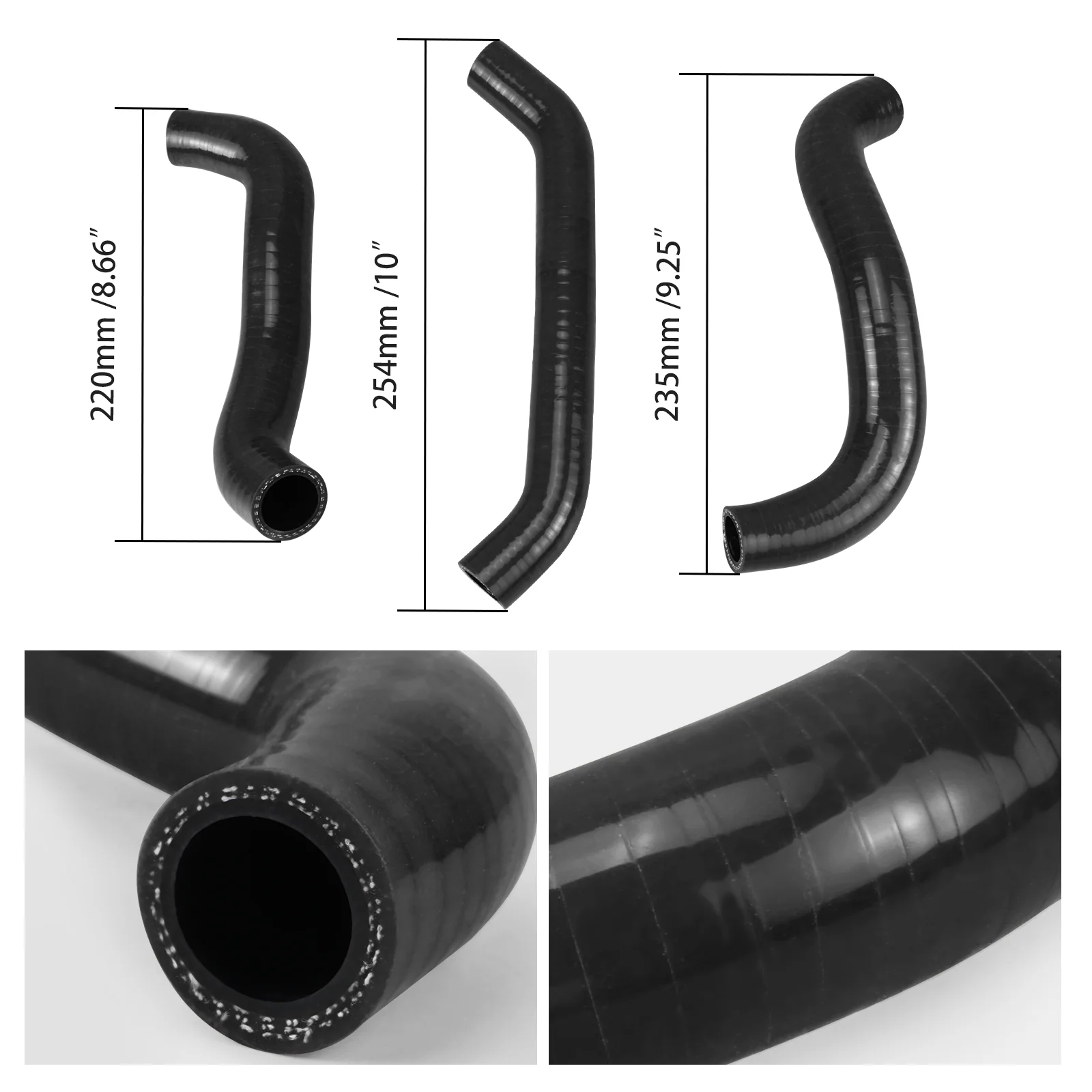 Silicone Radiator Coolant Hose Kit For KTM 350 EXC-F 2024 - Image 2