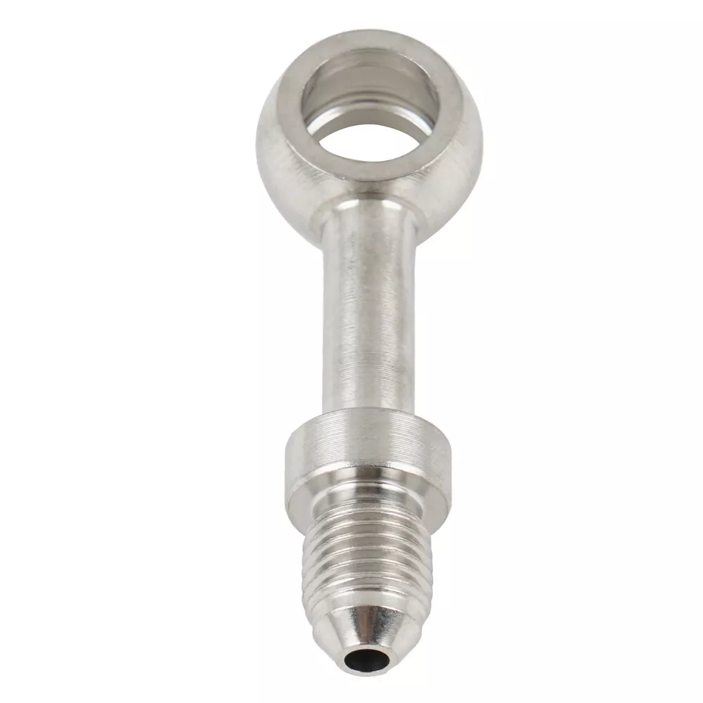 Stainless Steel 3AN Brake Hose Banjo Fitting Adapter Eye for Motorcycles ATV UTV - Image 6